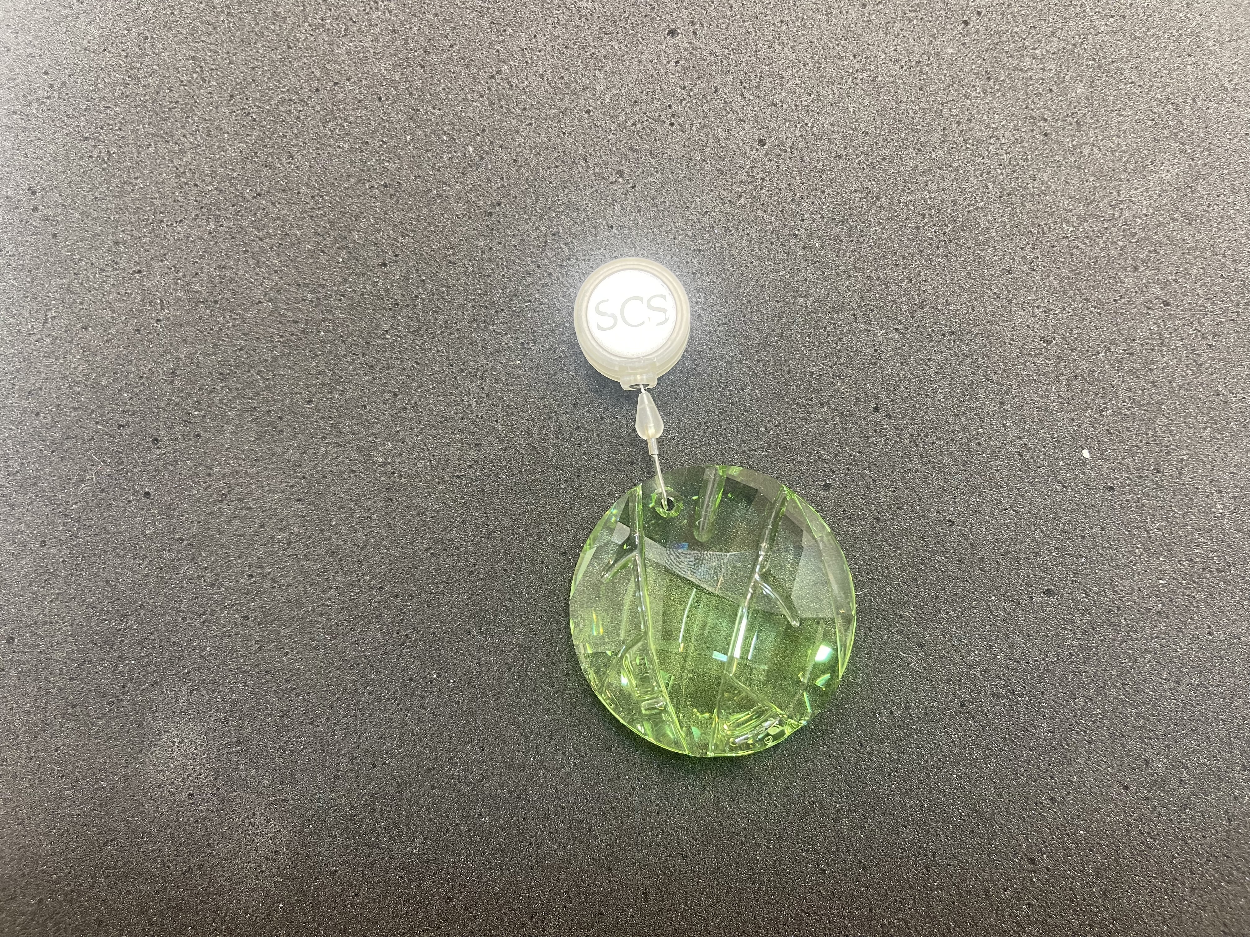 Swarovski Figur Fensterornament grün 5 cm Top Zustand     