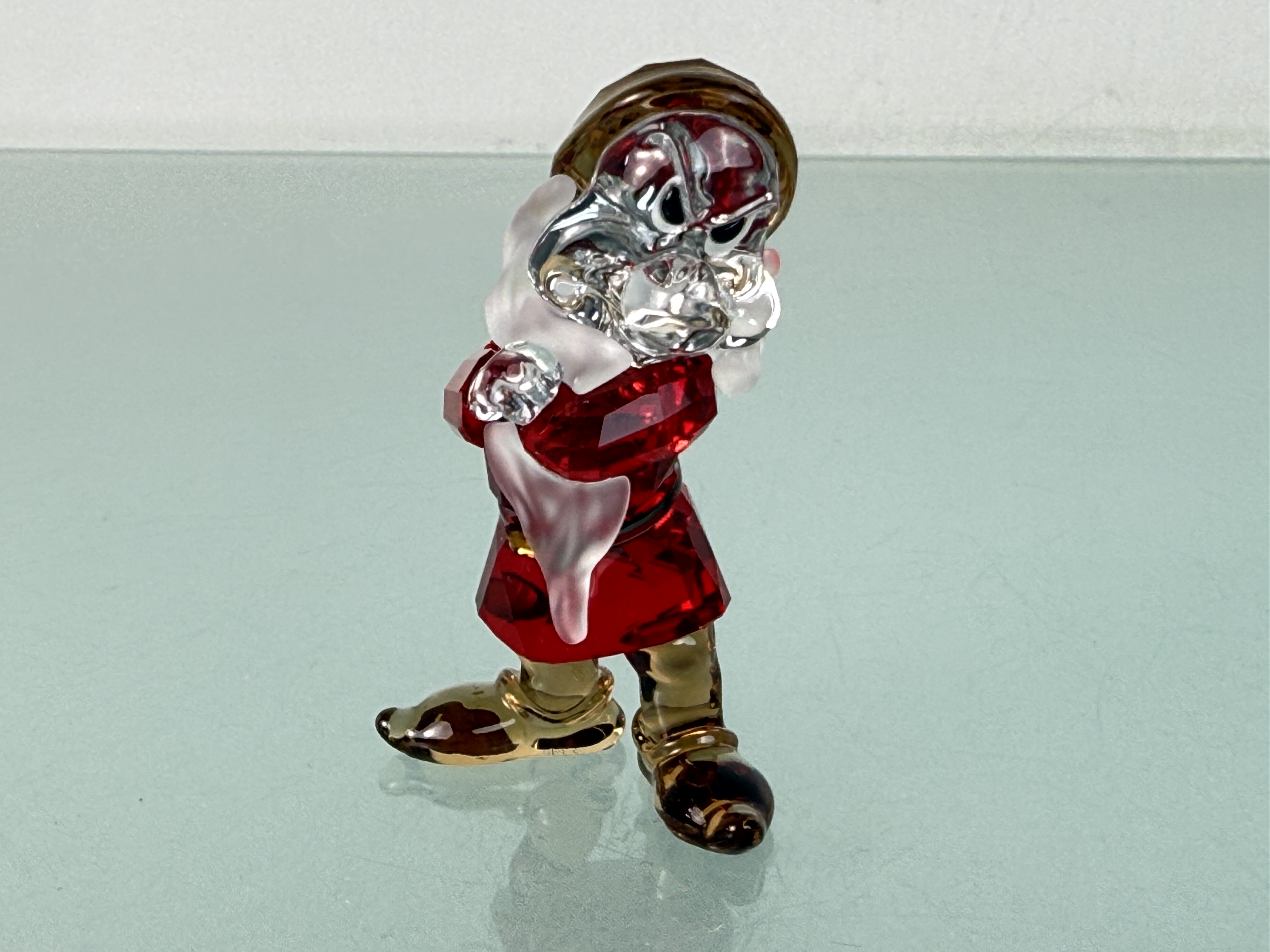  Swarovski Figur 5428550 Zwerg Brummbär Disney Grumpy 6,3 cm. Top Zustand  