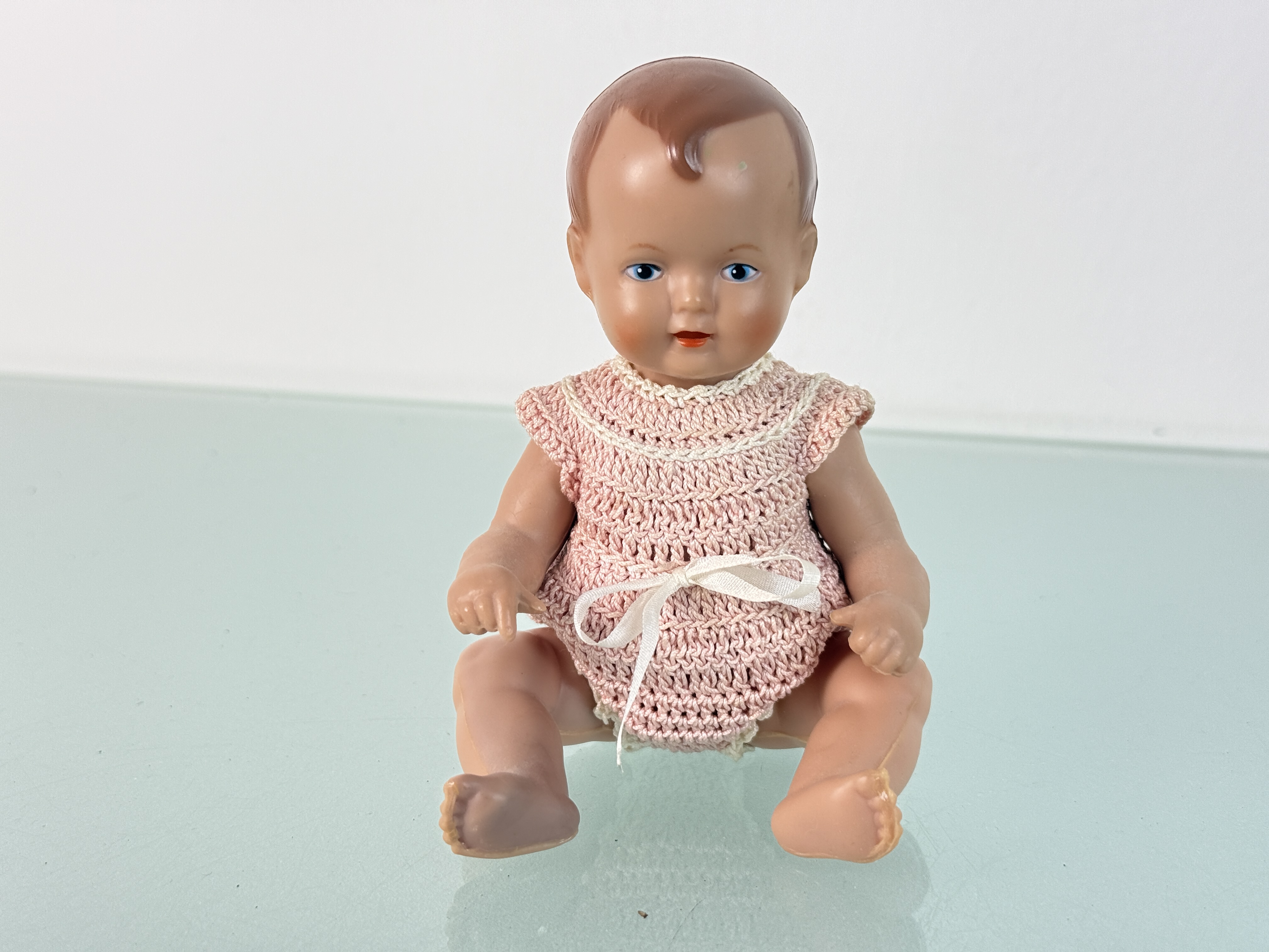 Schildkröt-Puppe Schildkrötpuppe Puppe 16 cm. Top Zustand 