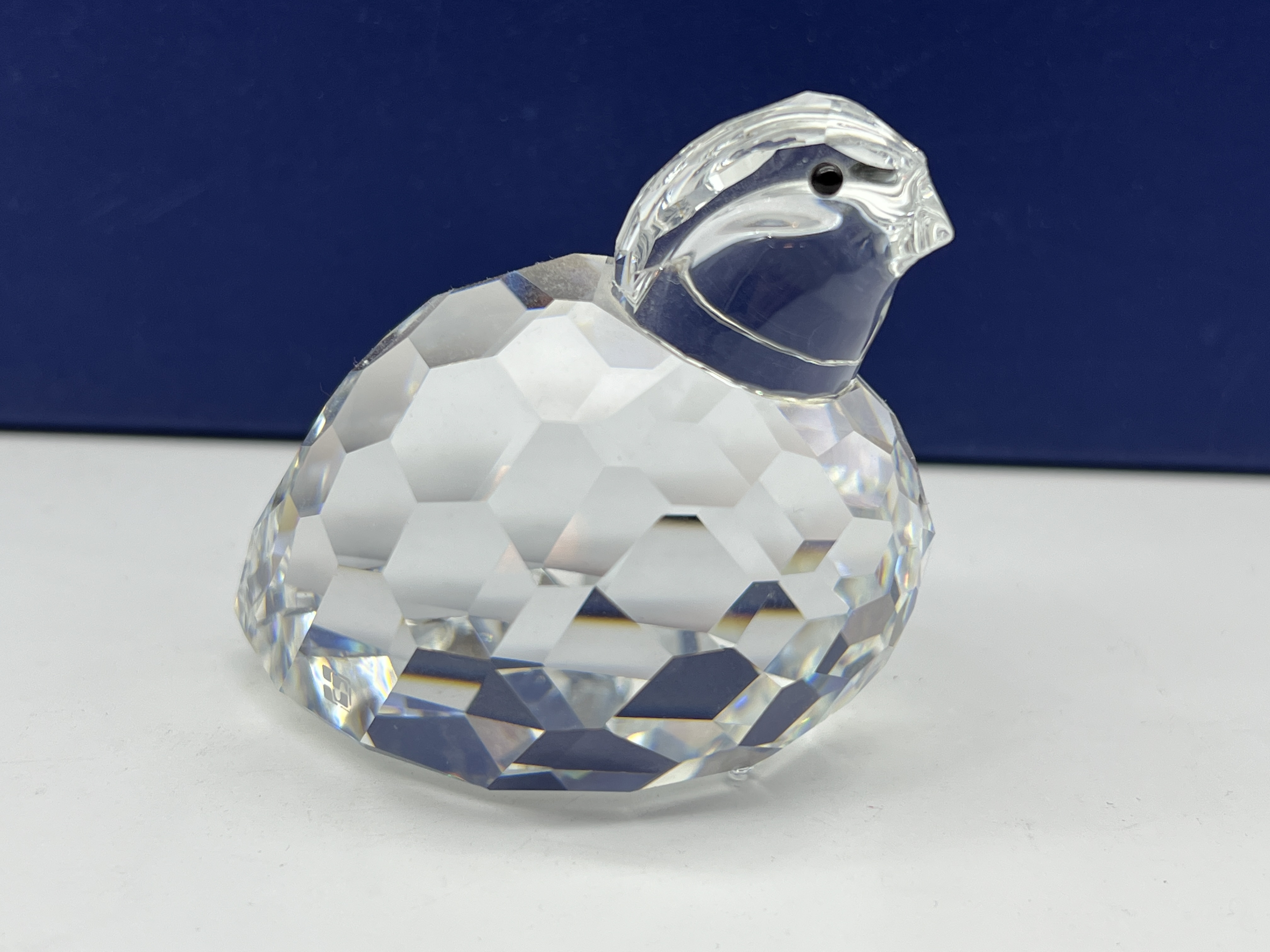 Swarovski Figur Kristall 014468 Rebhuhn 5,5 cm. Top Zustand   