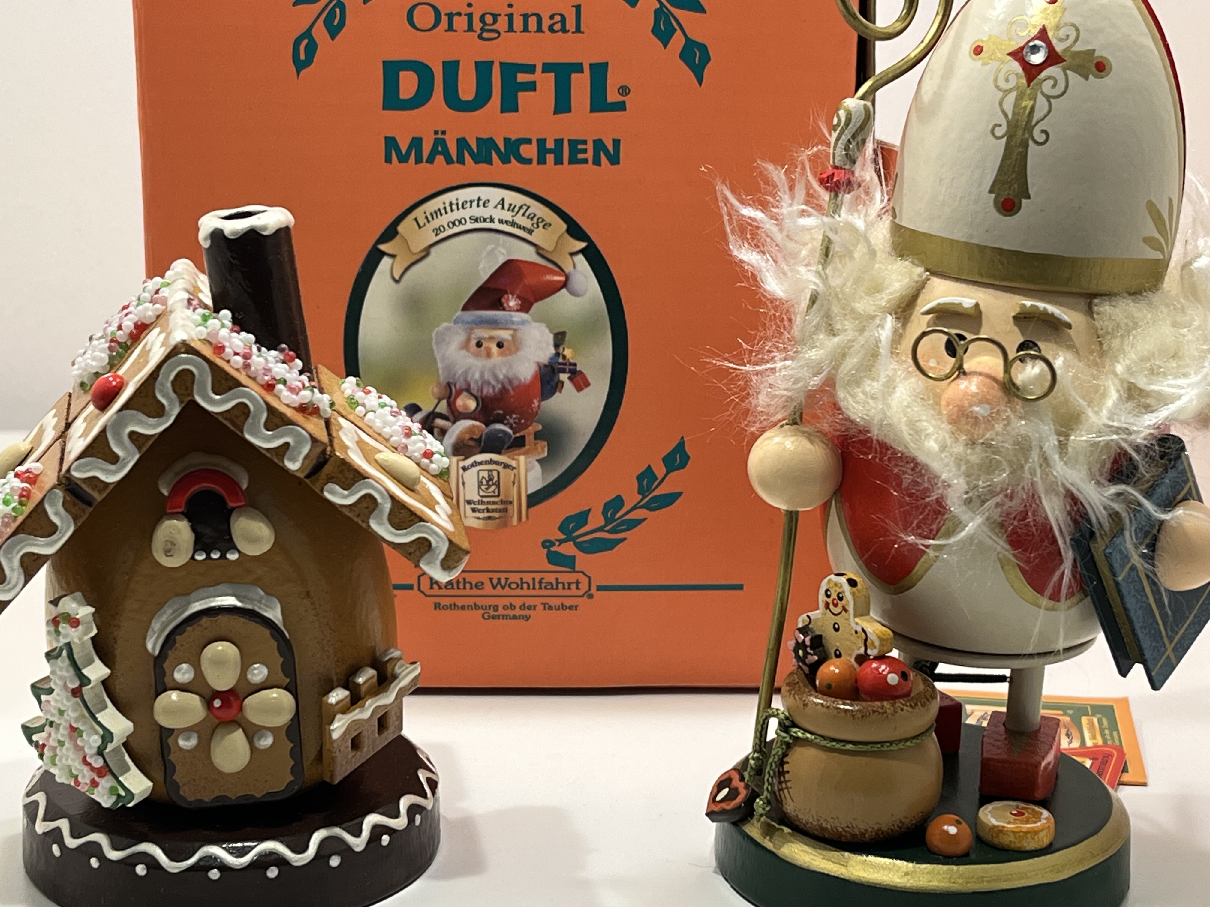 Erzgebirge Figur Duftl Männchen 10 cm. Top Zustand     