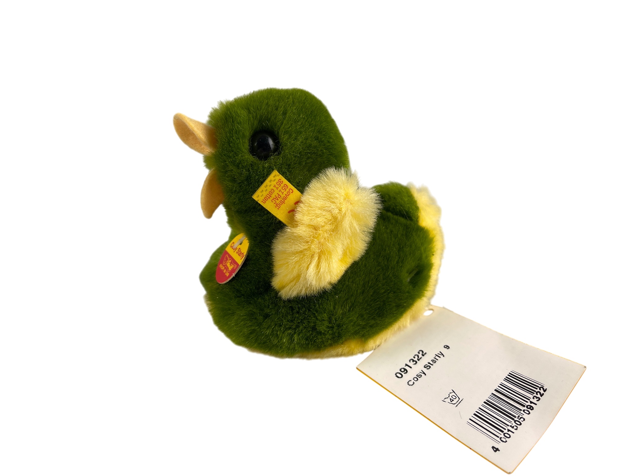 Steiff Tier Ente 091322 Cosy Starly  8 cm. Top Zustand 