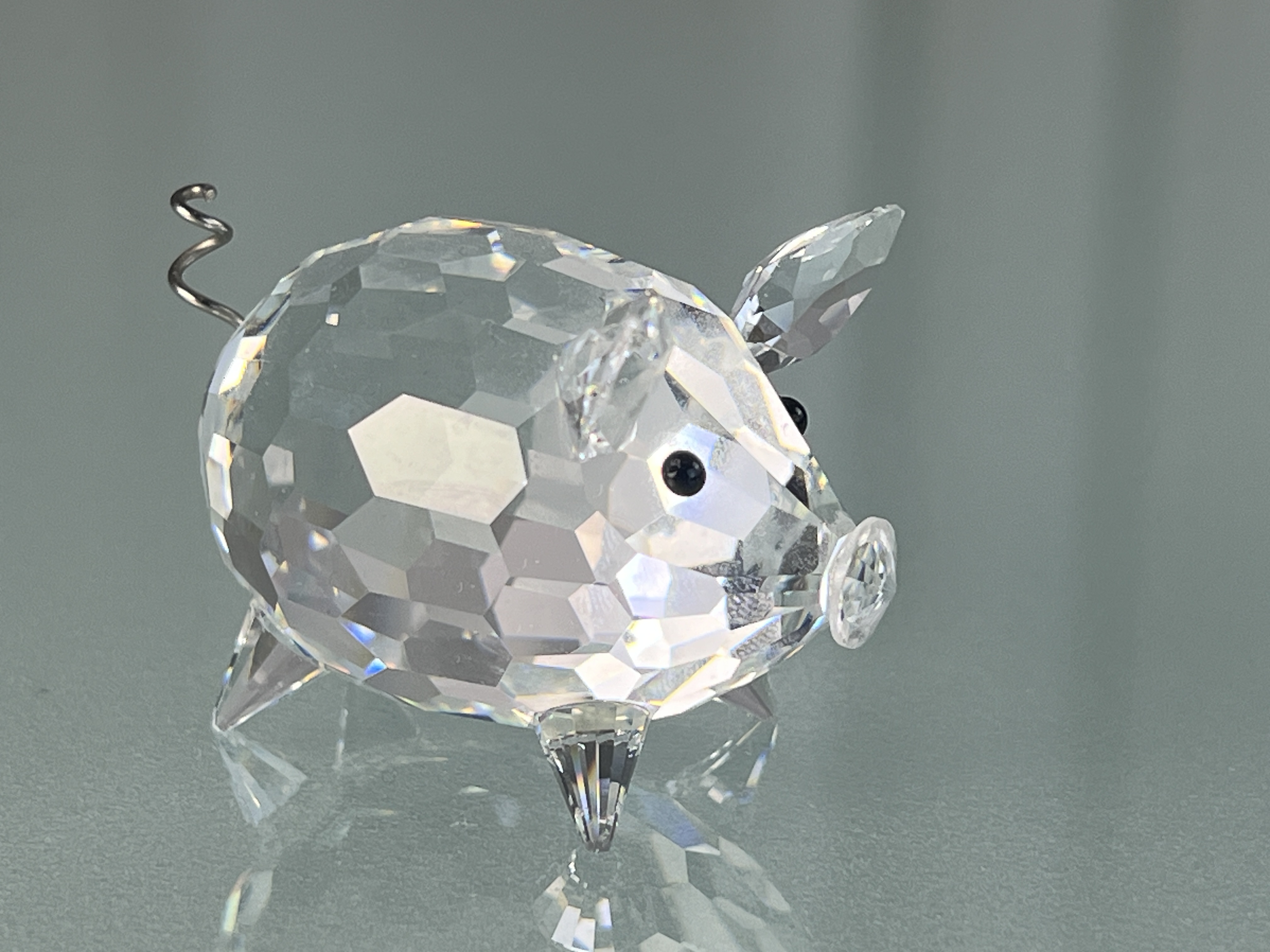  Swarovski Figur 010031 Schwein 6 cm. Top Zustand. 