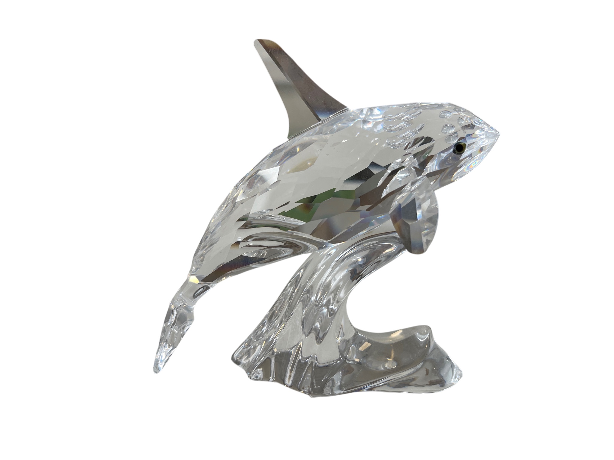 Swarovski Figur 622939 Großer Orca Wal 10 cm. Top Zustand 