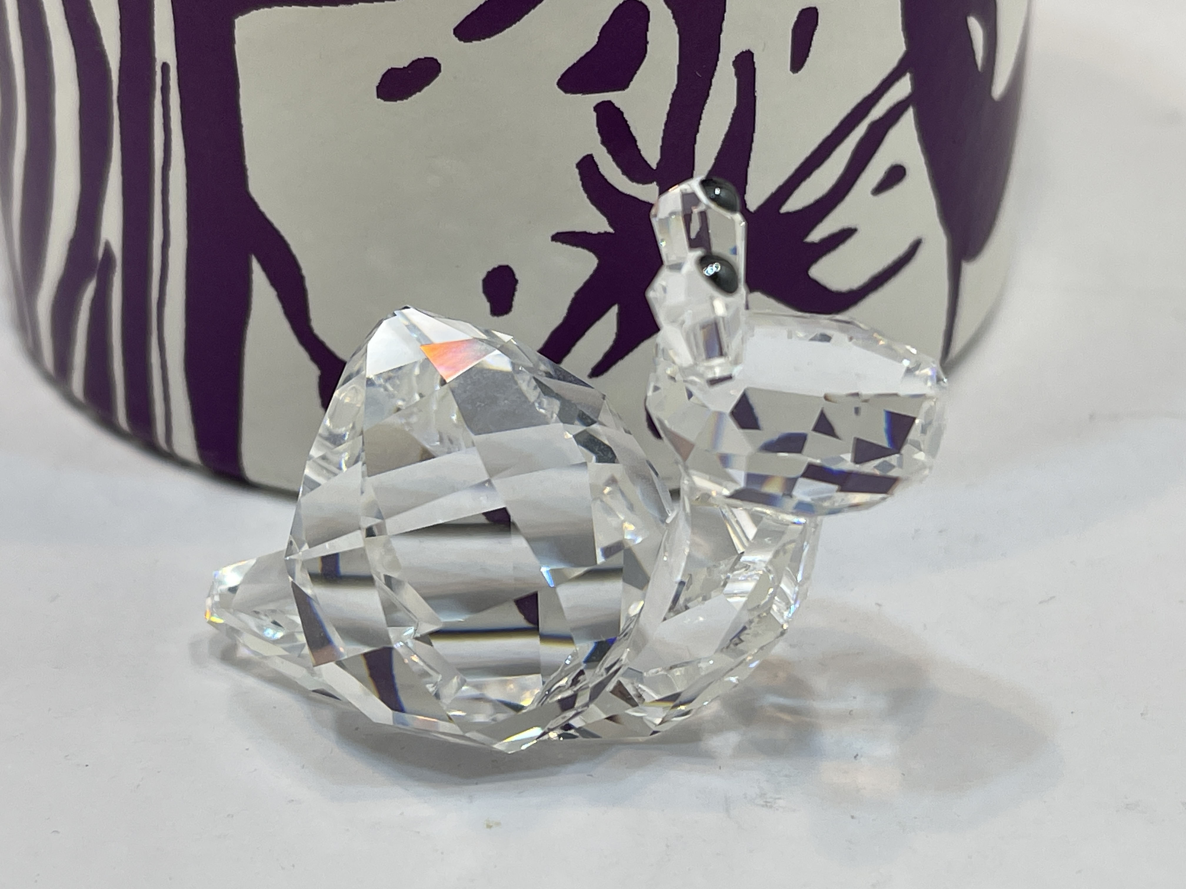 Swarovski Figur 839826 Schnecke Shina 4,5 cm mit OVP + Zertifikat. Top Zustand