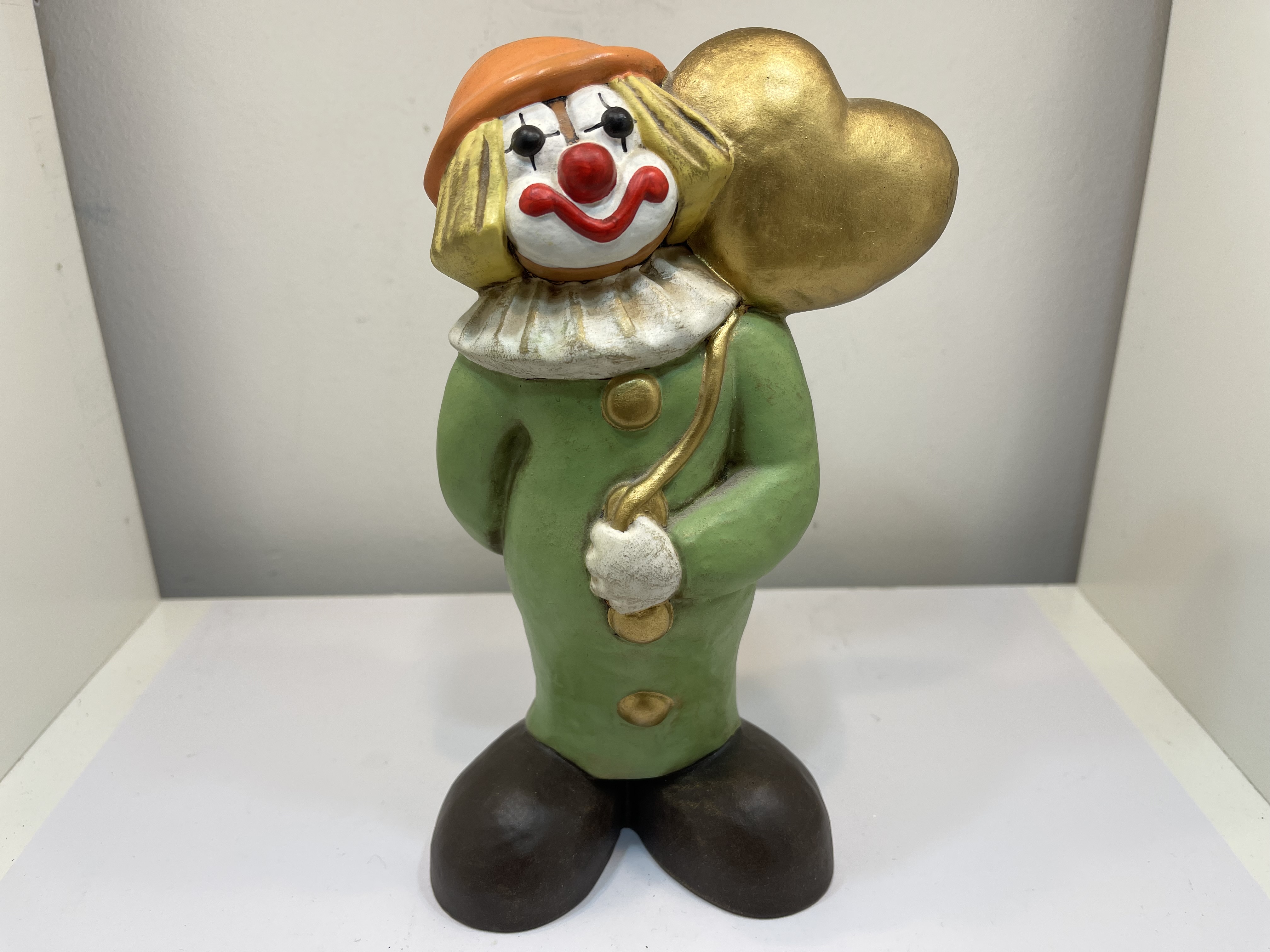 Thun Bozner Figur Sammler Clown 19 cm. Top Zustand.   