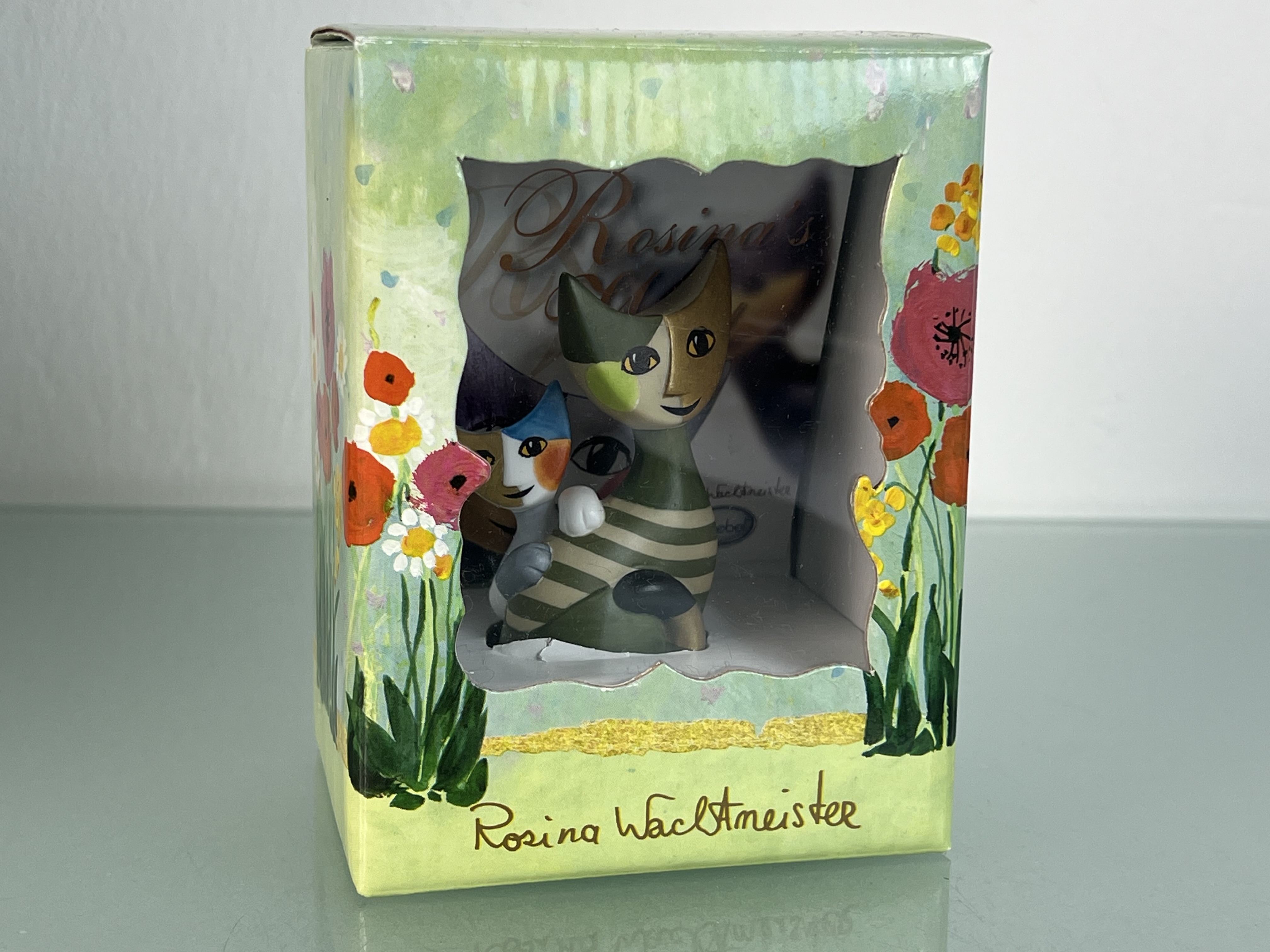 Goebel Figur Rosina Wachtmeister Katze. 7,9 cm 1 Wahl. Mit OVP in Top Zustand