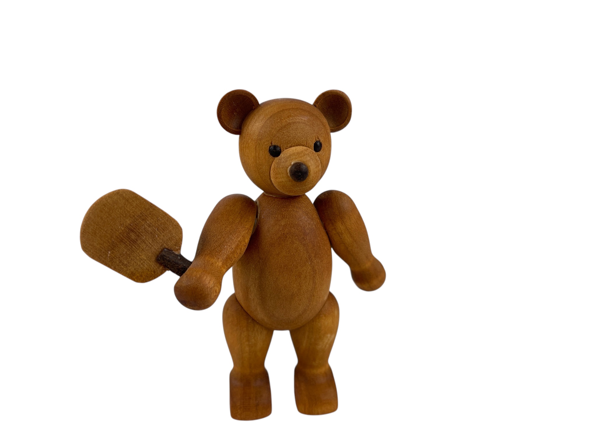 Erzgebirge Seiffener Figur Teddybär 9,5 cm. Top Zustand  