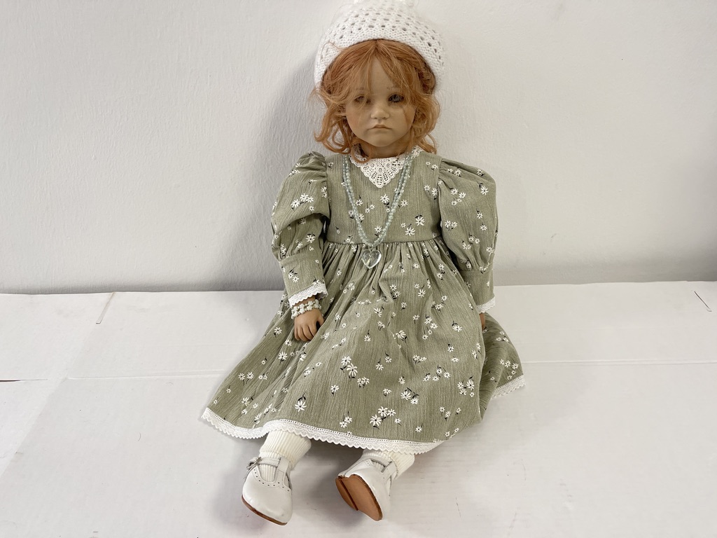 Künstlerpuppe Annette Himstedt Vinyl Puppe Käthe 70 cm. Top Zustand  