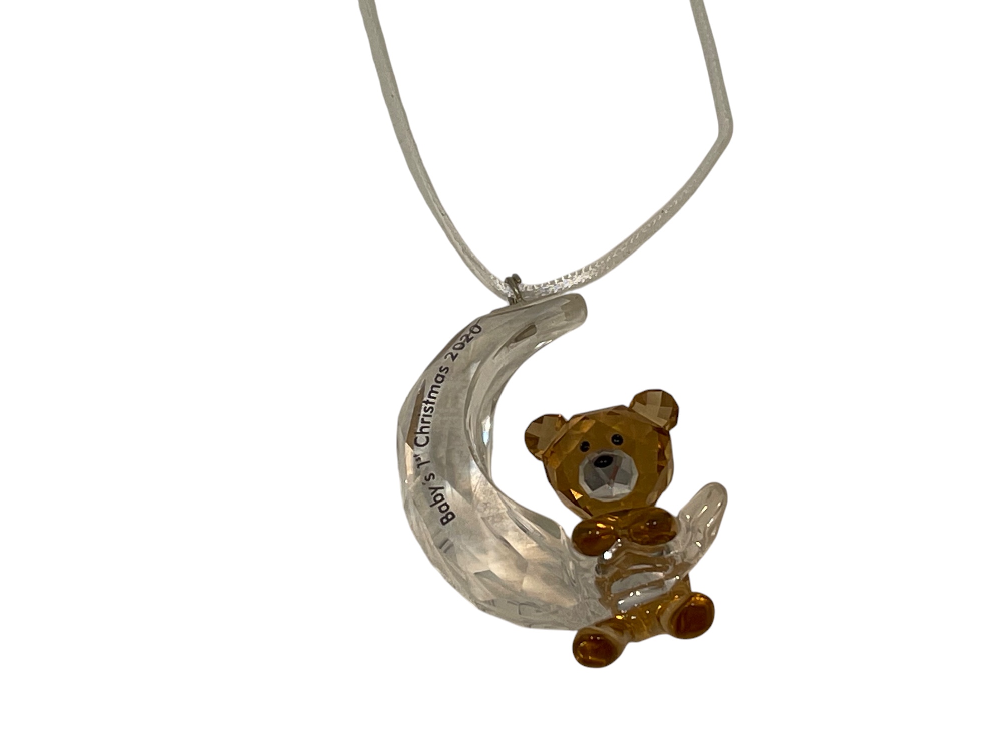 Swarovski Figur 5533941 Babys Erstes Weihnachtsornament Bär 5,1 cm.
