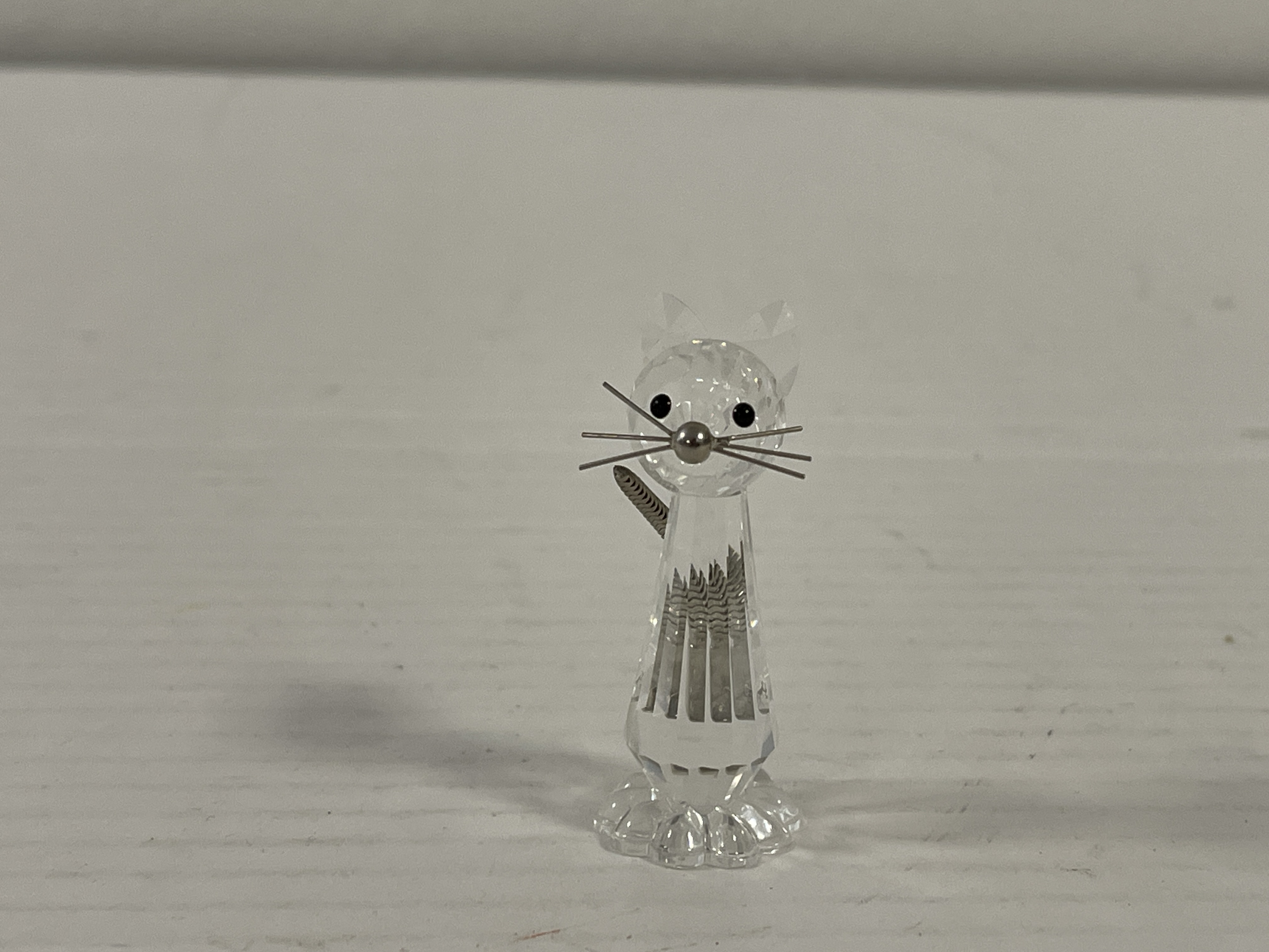 Swarovski Figur 183274 Katze 5 cm. - Top Zustand.   