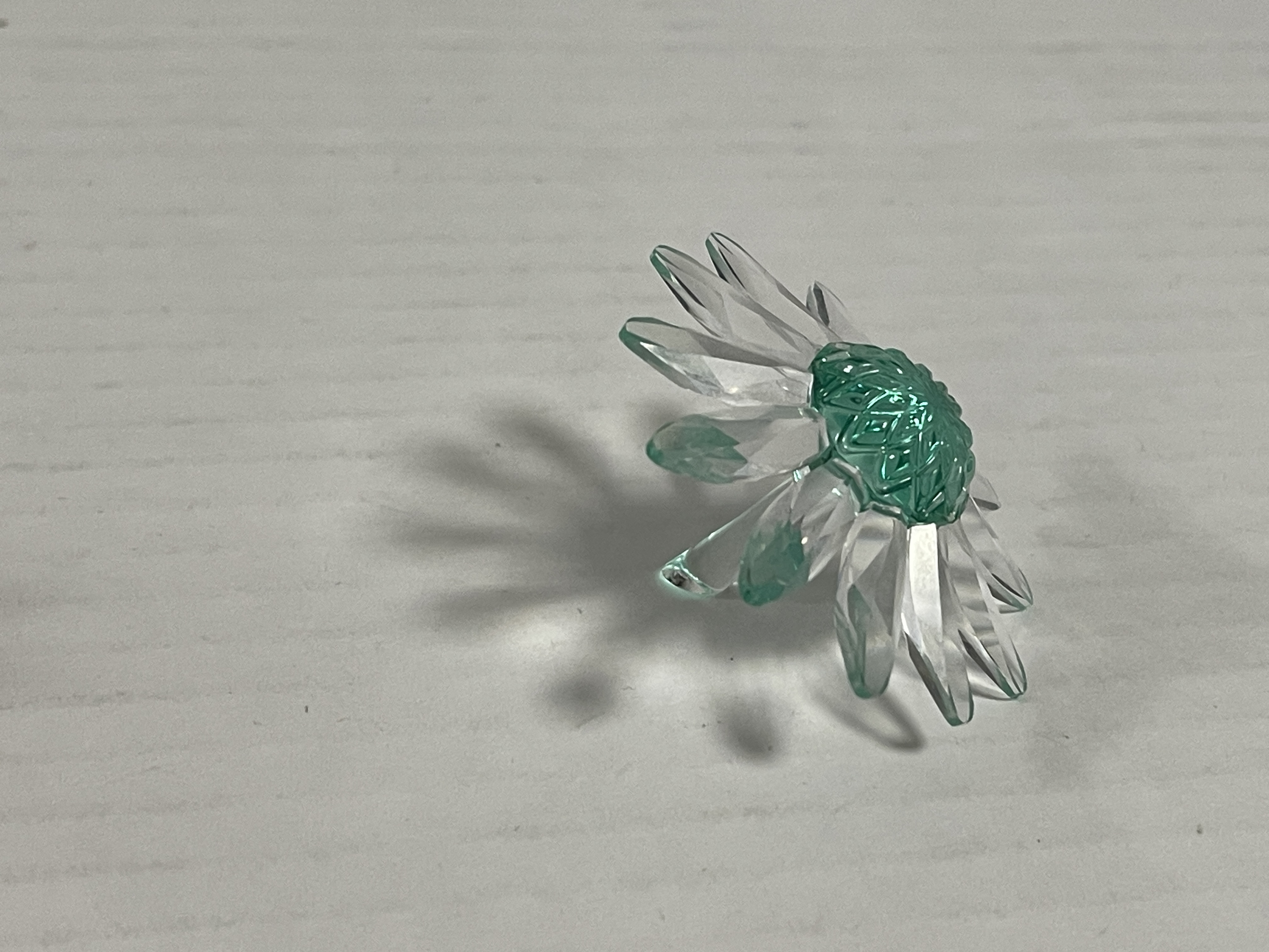  Swarovski Figur Margerite Grün 5 cm. Top Zustand. 