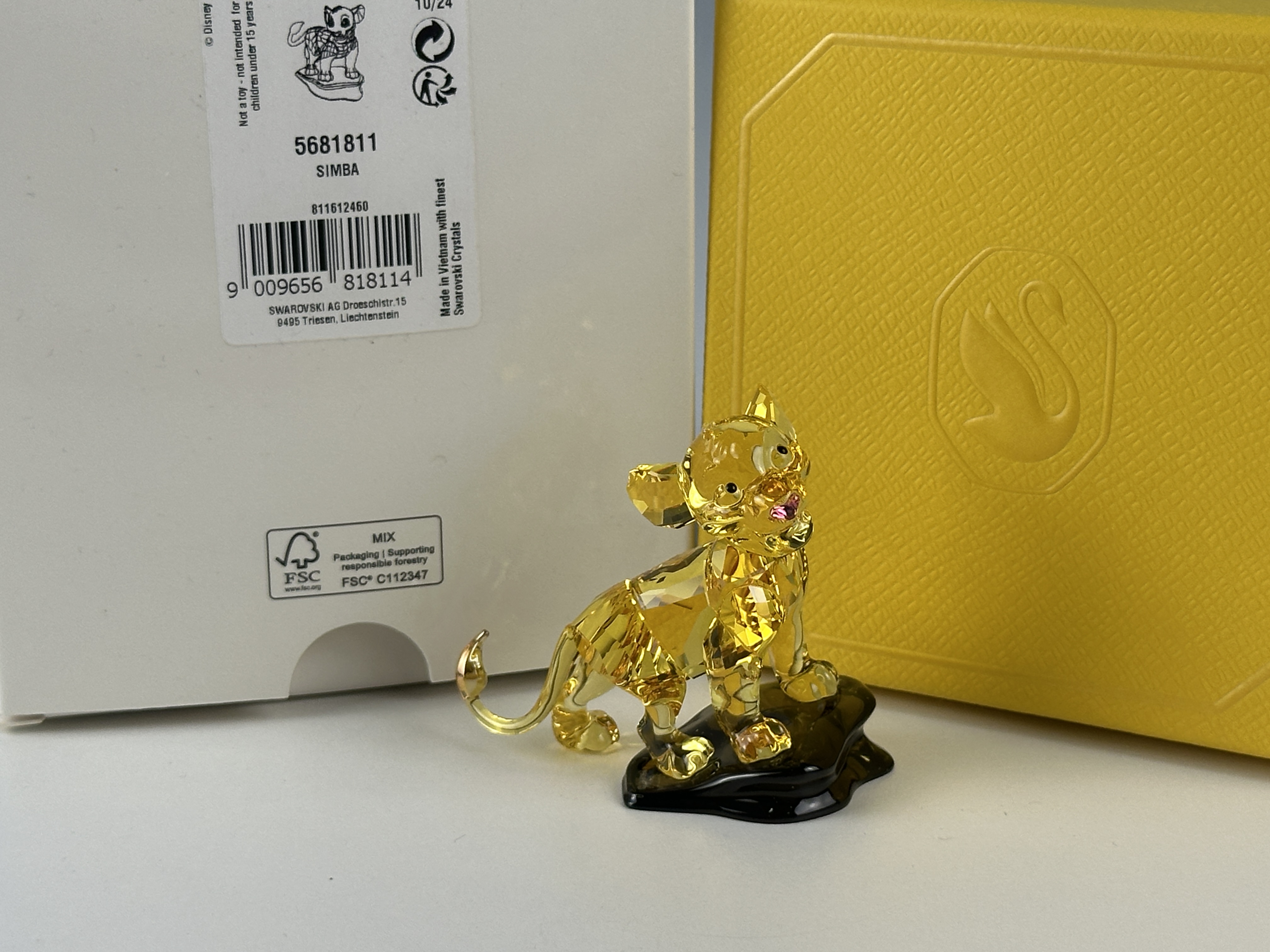 Swarovski Figur 5681811 Disney The Lion King Simba 6 cm. Neuware