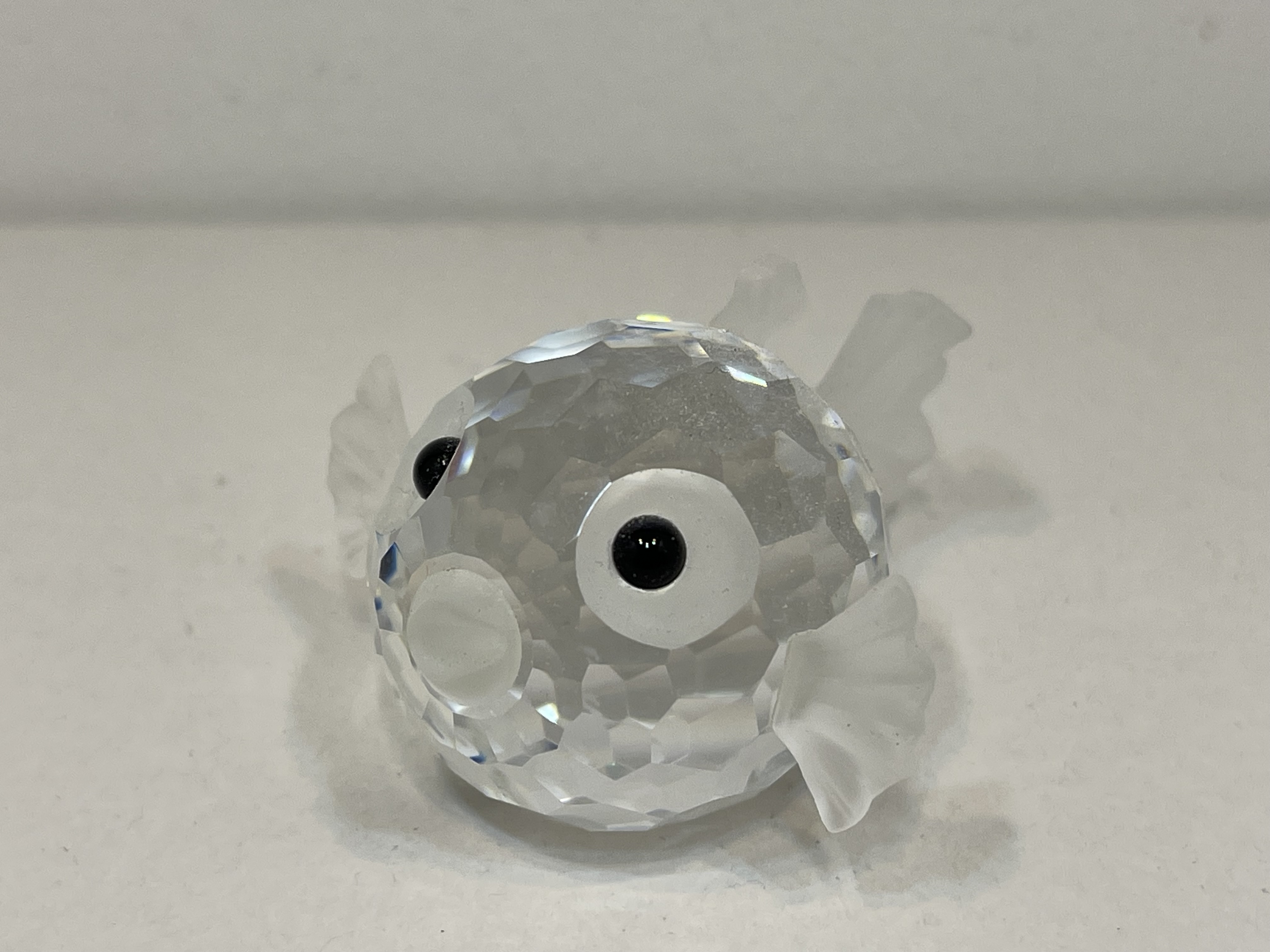 Swarovski Kristall Figur 012724 Kugelfisch 5,5 cm. Top Zustand.  