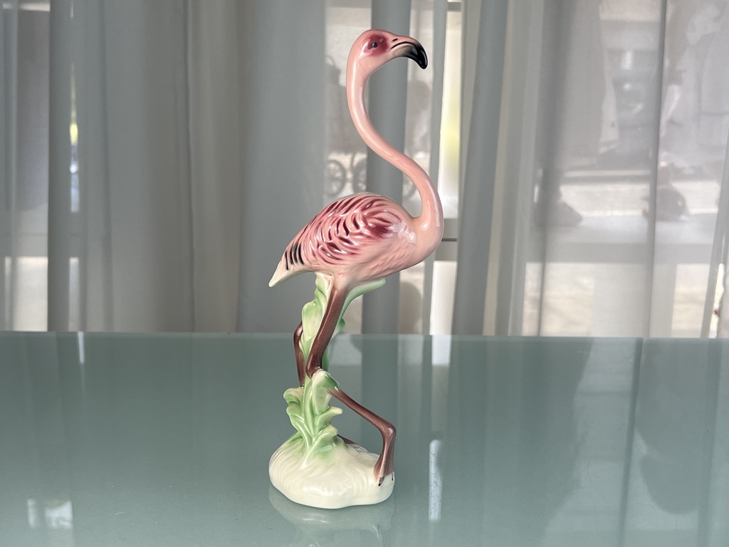  Goebel Figur Vogel 2209 Porzellan Sammlerfigur Flamingo 26 cm 1 Wahl Top Zustand   