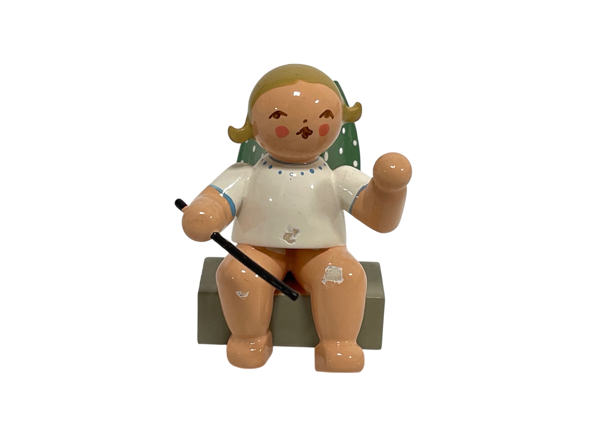 Wendt und Kühn Sammler Erzgebirge Figur Engel 5 cm. Zustand siehe Fotos