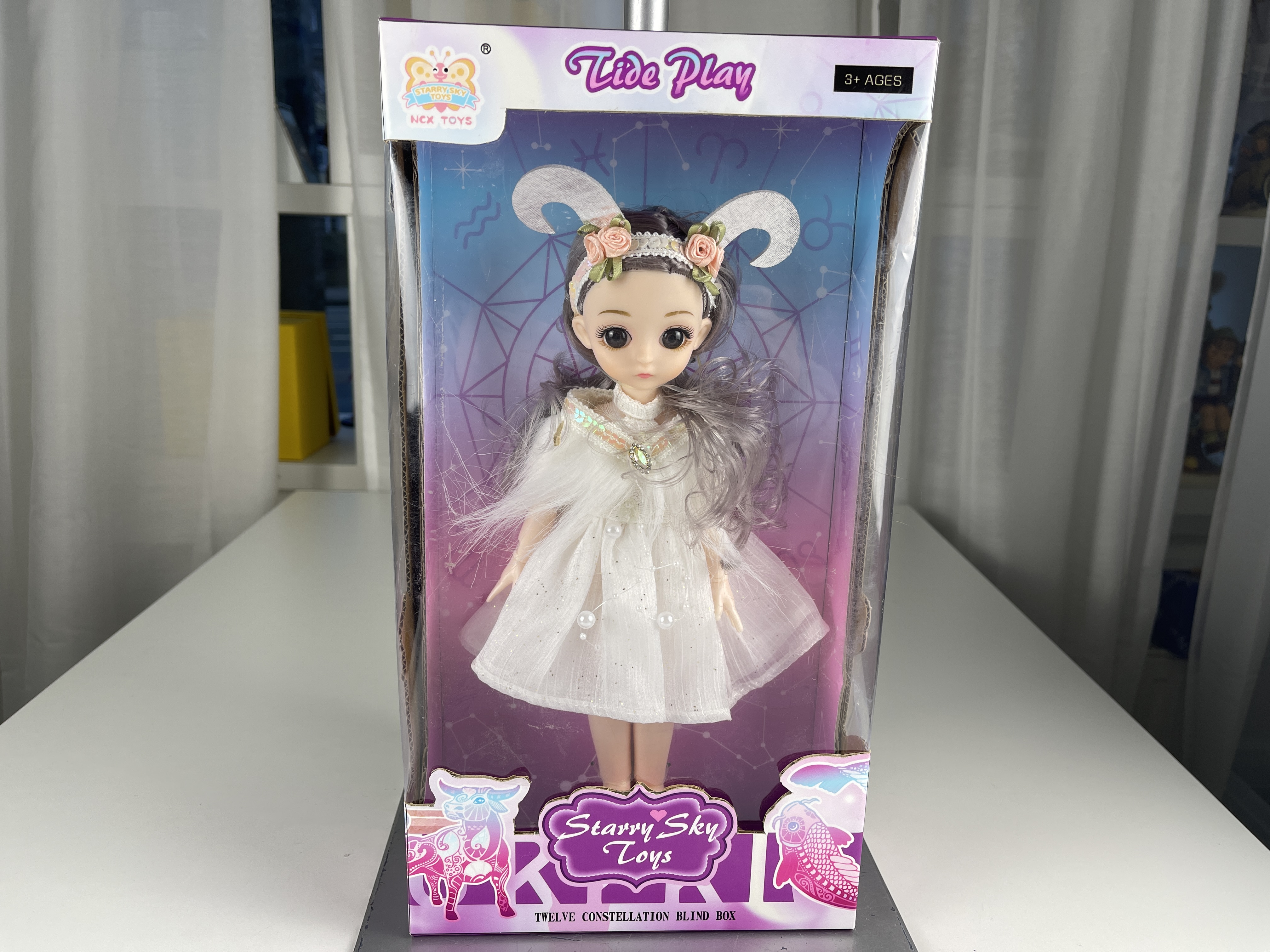 Sammler Puppe Vinyl Puppe 30 cm + OVP. Top Zustand   