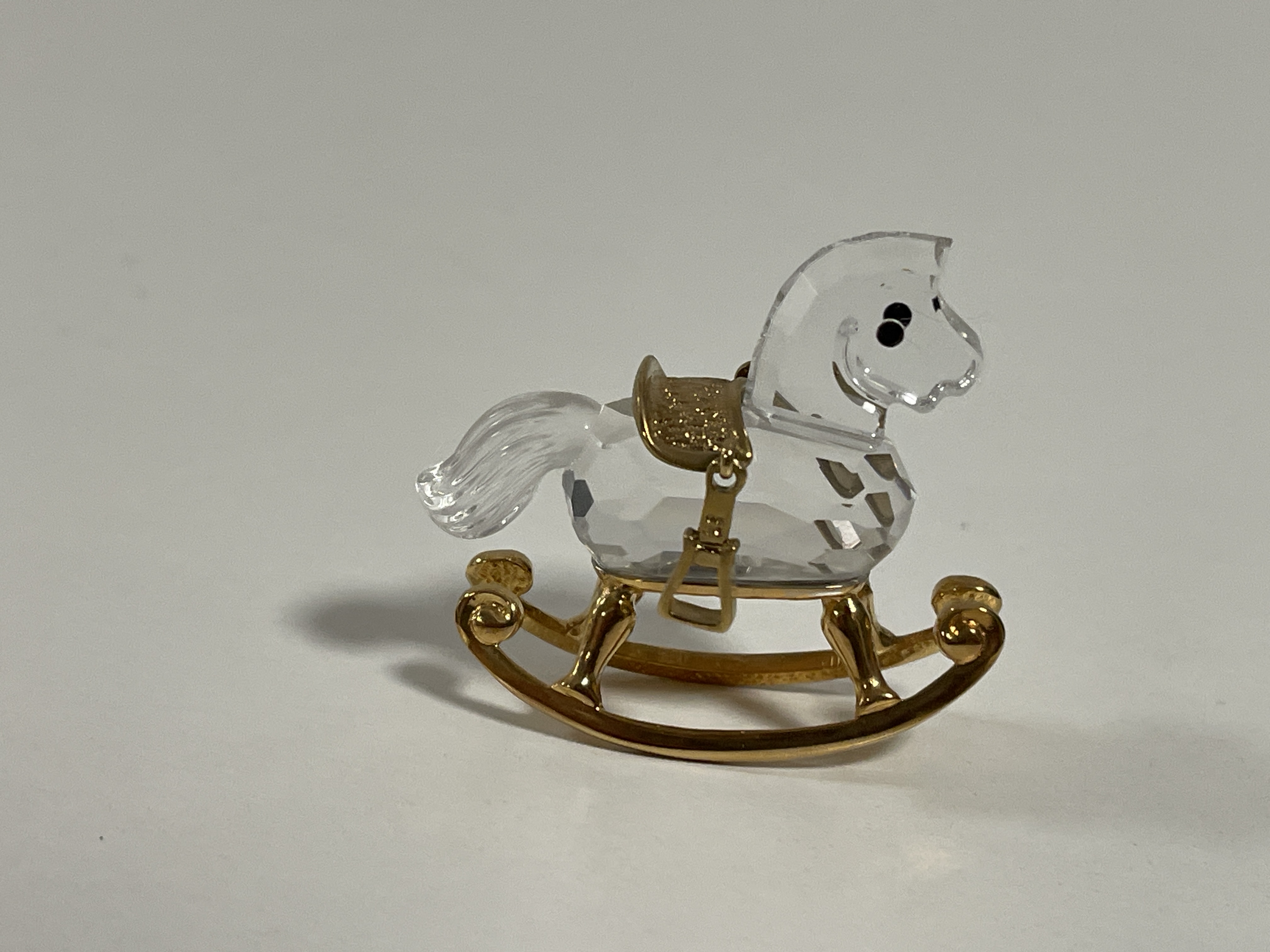 Swarovski Figur 199447 Schaukelpferd 4,5 cm. - Top Zustand  