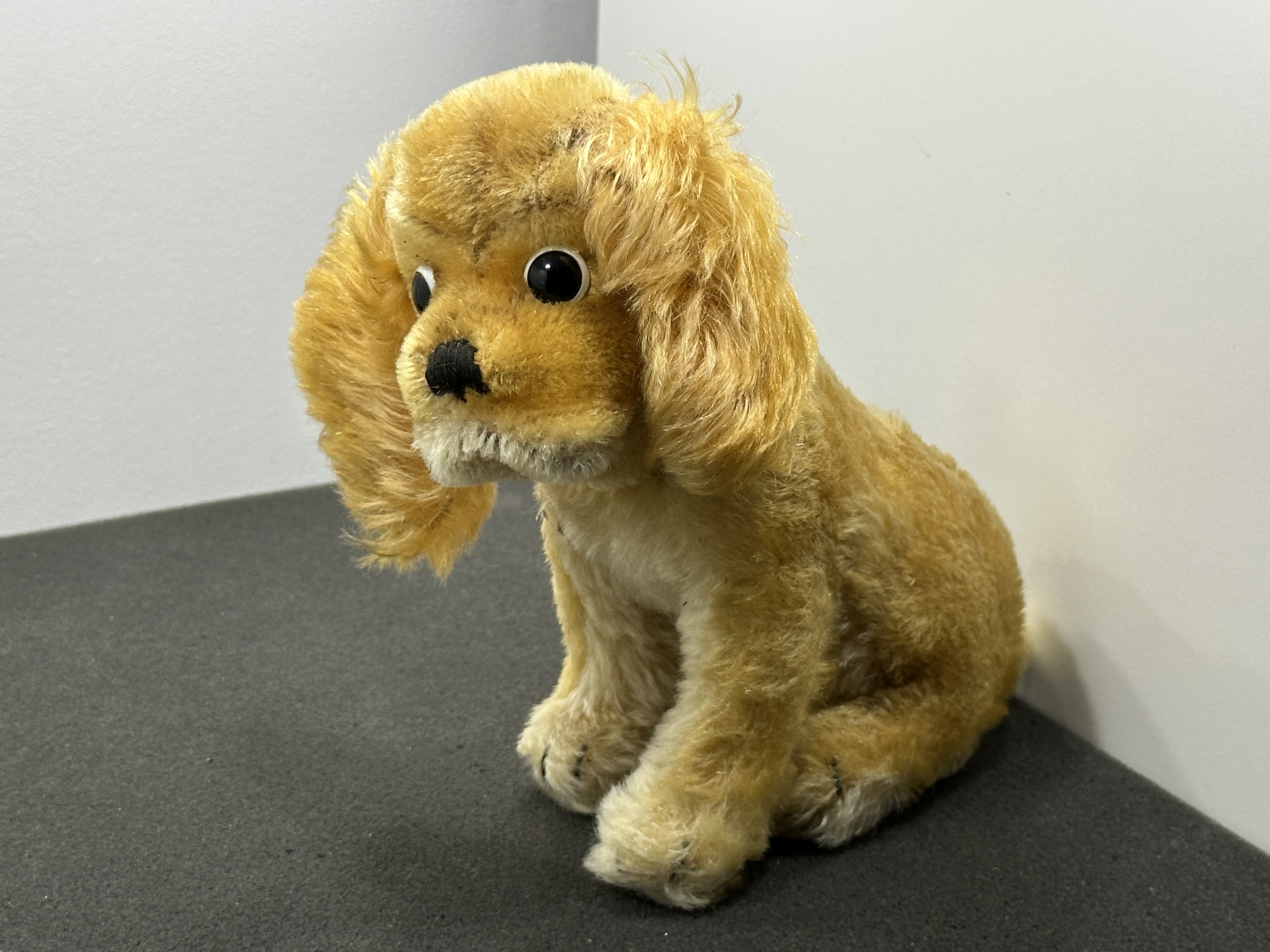 Steiff Tier Sammler Hund 17 x 17 cm. Zustand siehe Fotos