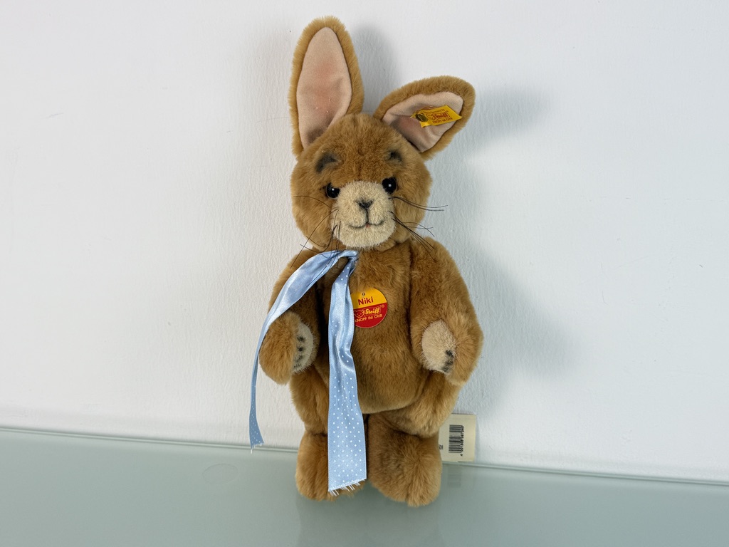 Steiff Tier 087240 Niki Hase 30 cm Top Zustand  