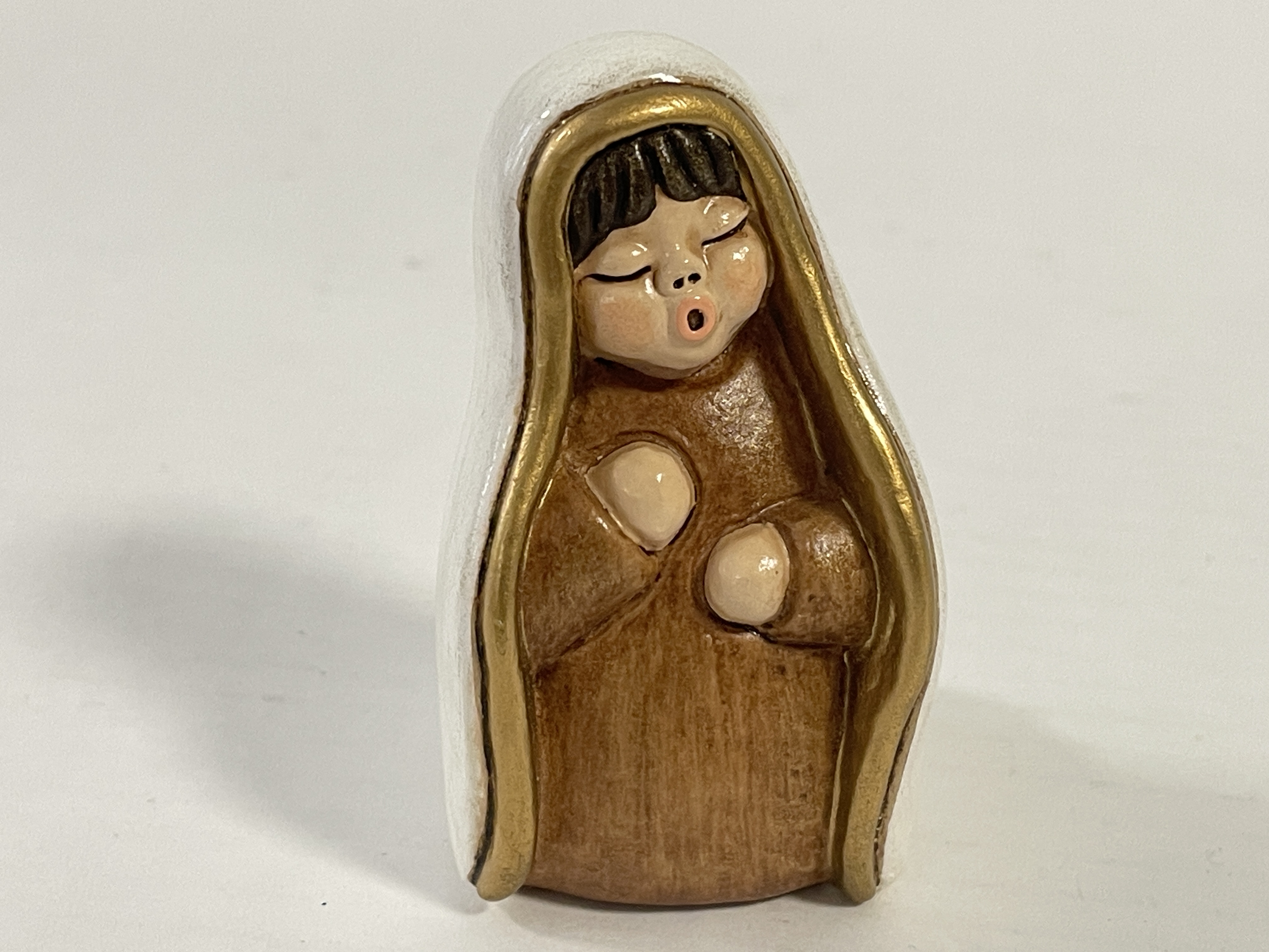 Thun Bozner Krippenfigur Keramik 7,5 cm. Top Zustand   