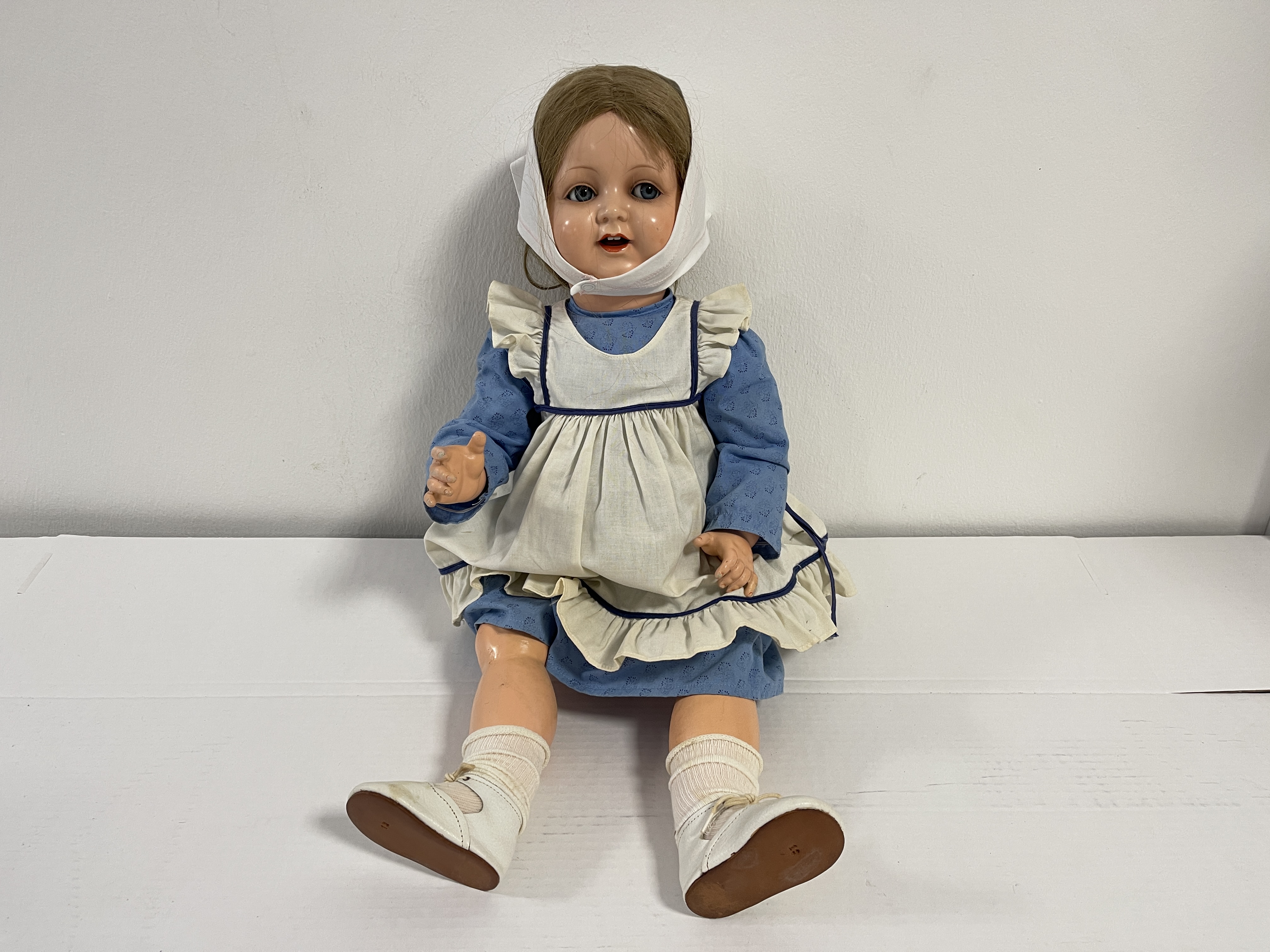 Alte Kämmer & Reinhardt  Zelluloid Puppe 62 cm - Zustand siehe Fotos