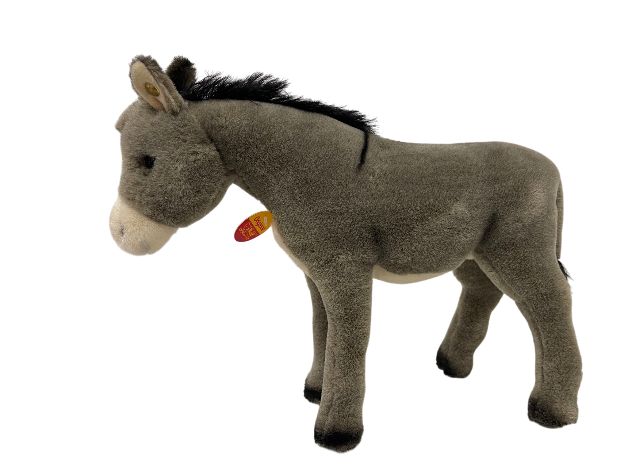 Steiff Tier Esel 28 x 31 cm. Top Zustand   