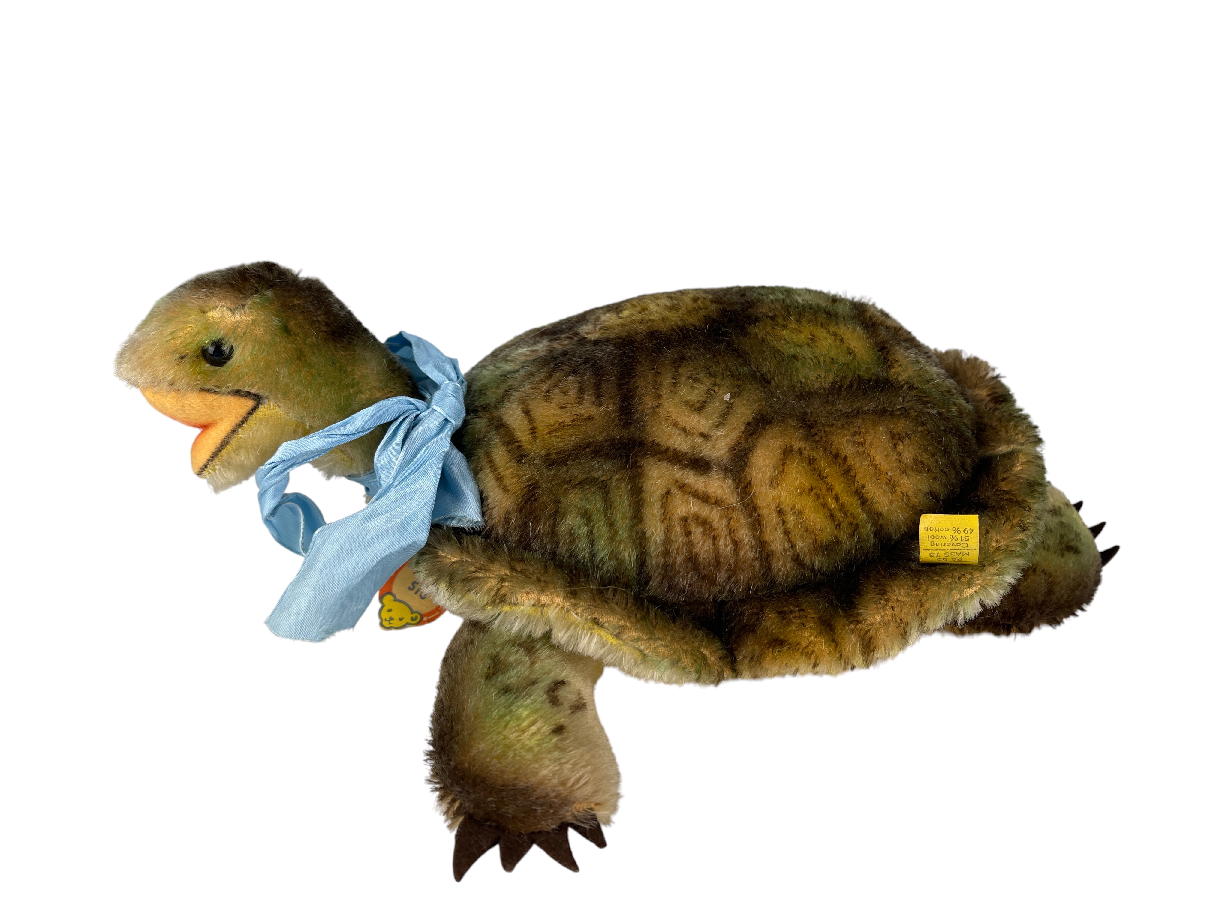 Steiff Tier 2450/22 Schildkröte 30 x 24 cm - Top Zustand  