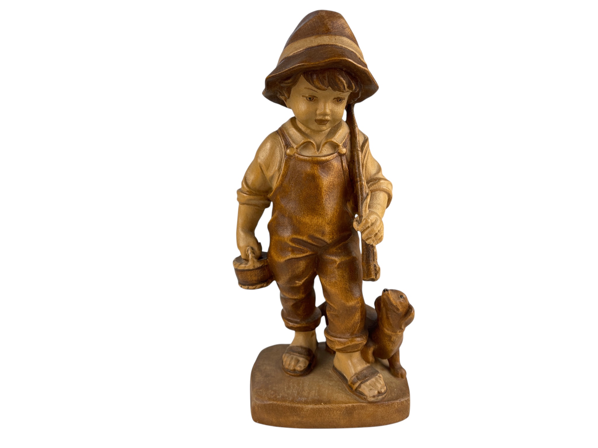 Sammler Holzfigur 22,5 cm Guter Zustand      