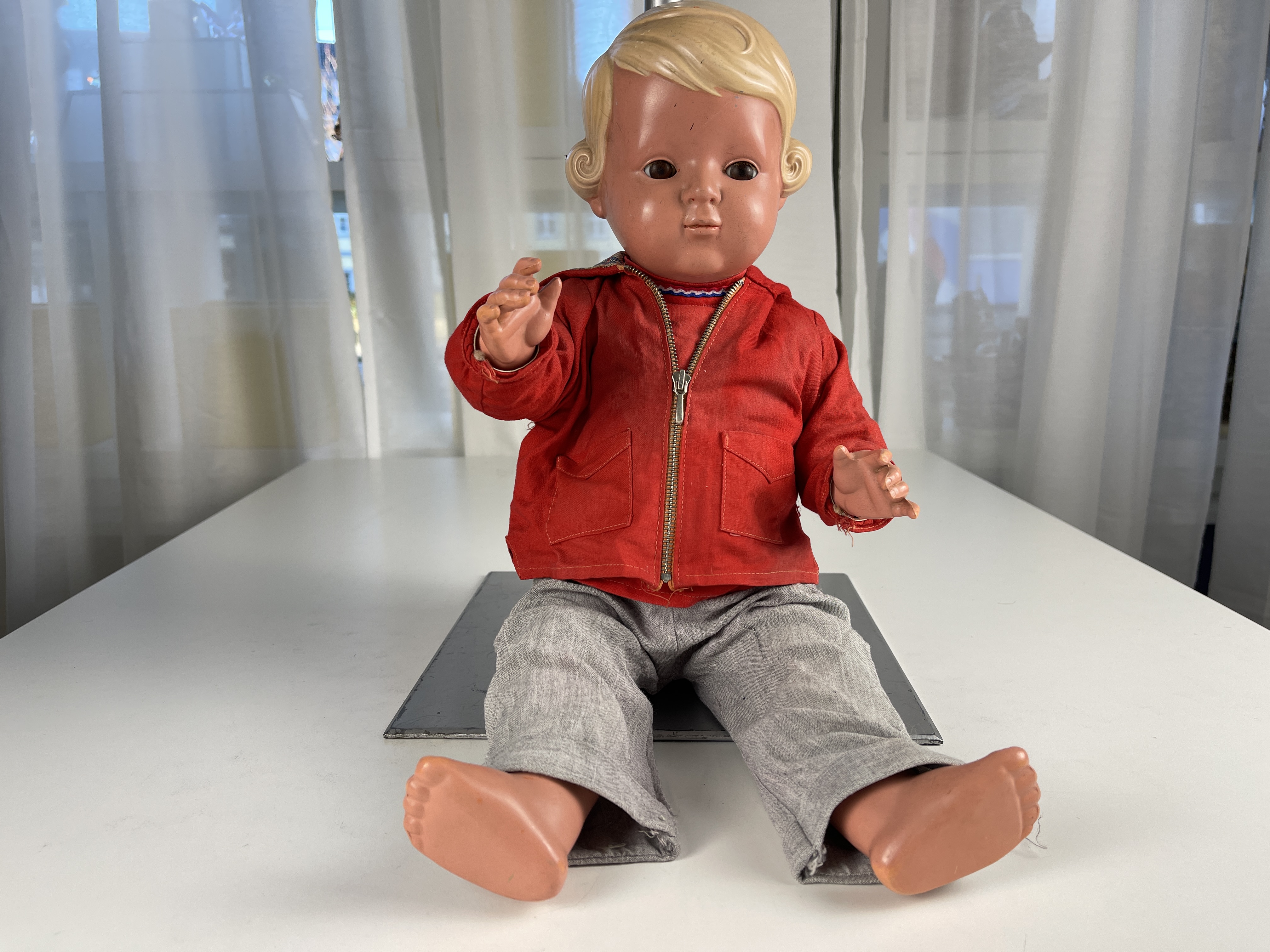 Schildkrötpuppe Puppe 48 cm. Top Zustand siehe Fotos