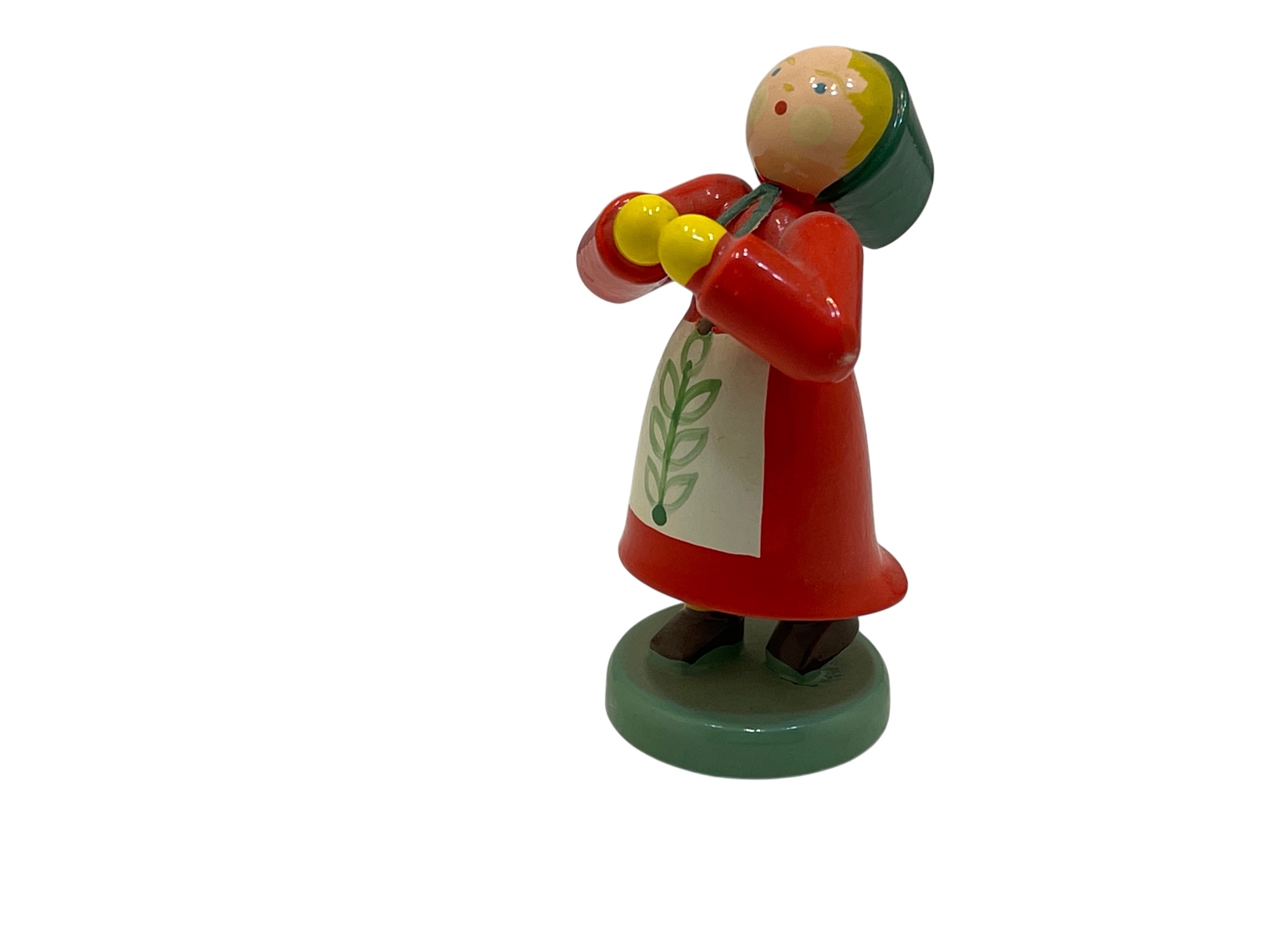 Weha Erzgebirge (Ohne Blume) Figur 6,5 cm. Zustand siehe Fotos 