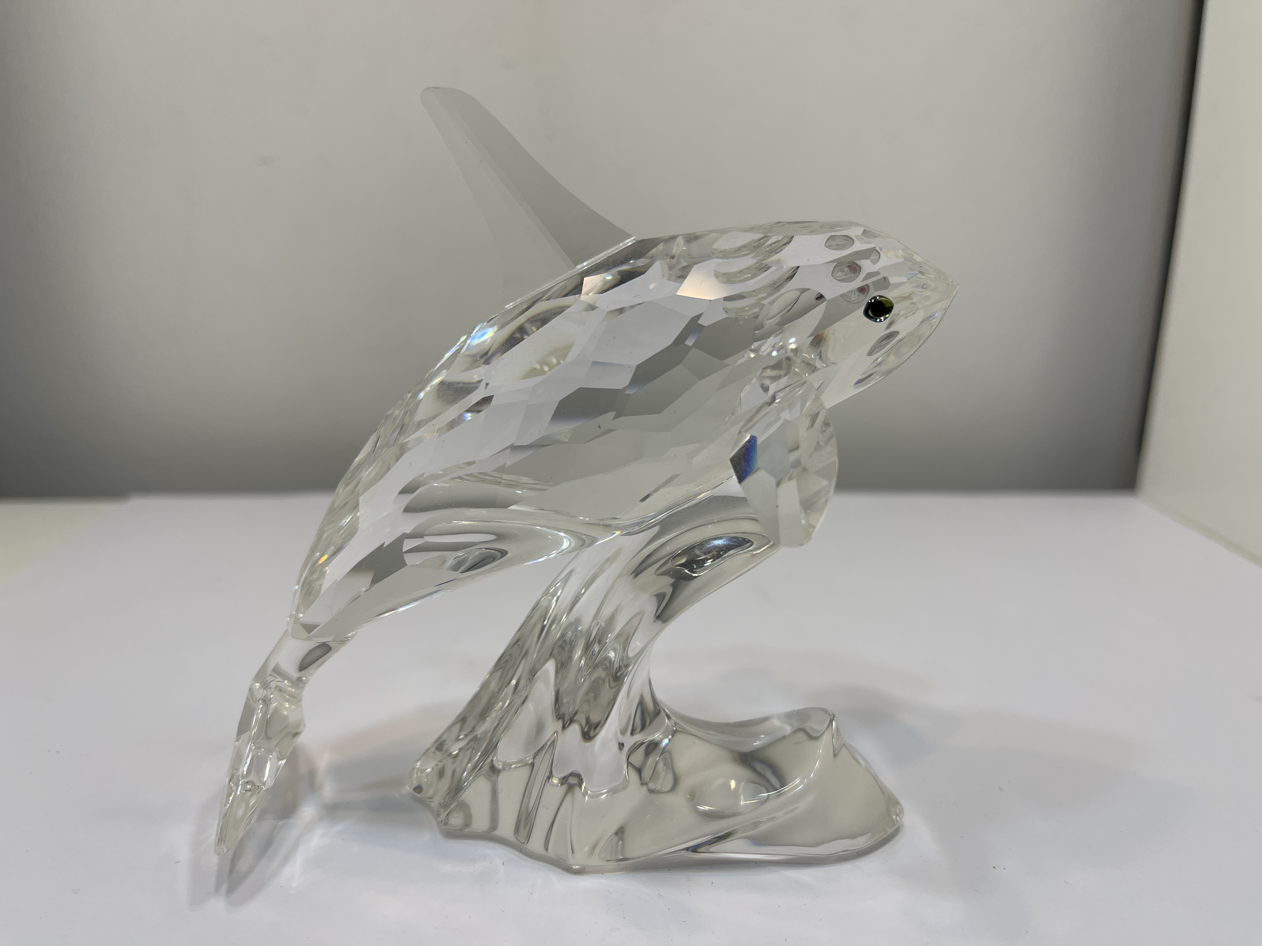 Swarovski Figur 622939 Großer Orca Wal 10 cm. Top Zustand 