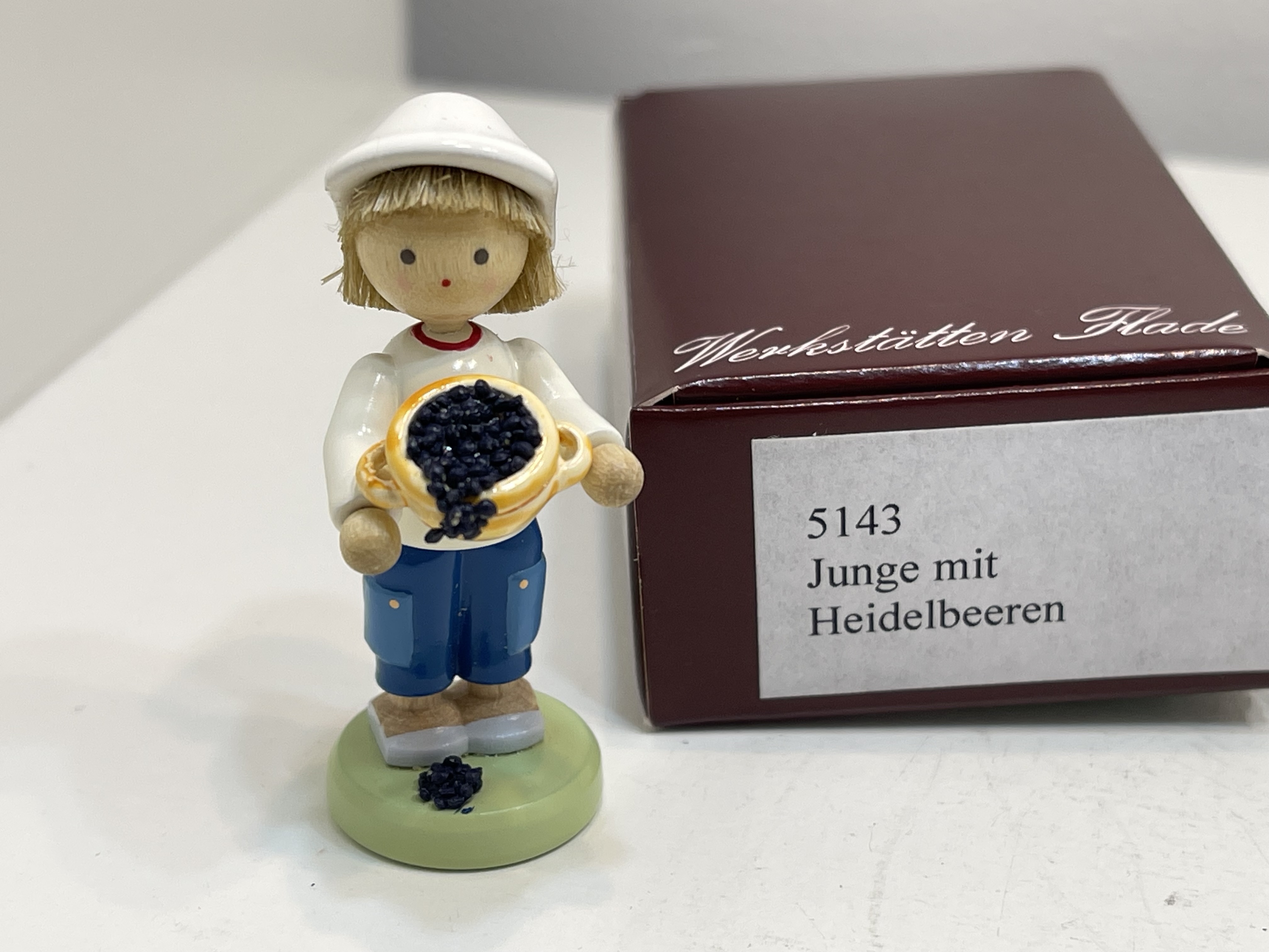 Erzgebirge Flade Figur 5 cm - Top Zustand       