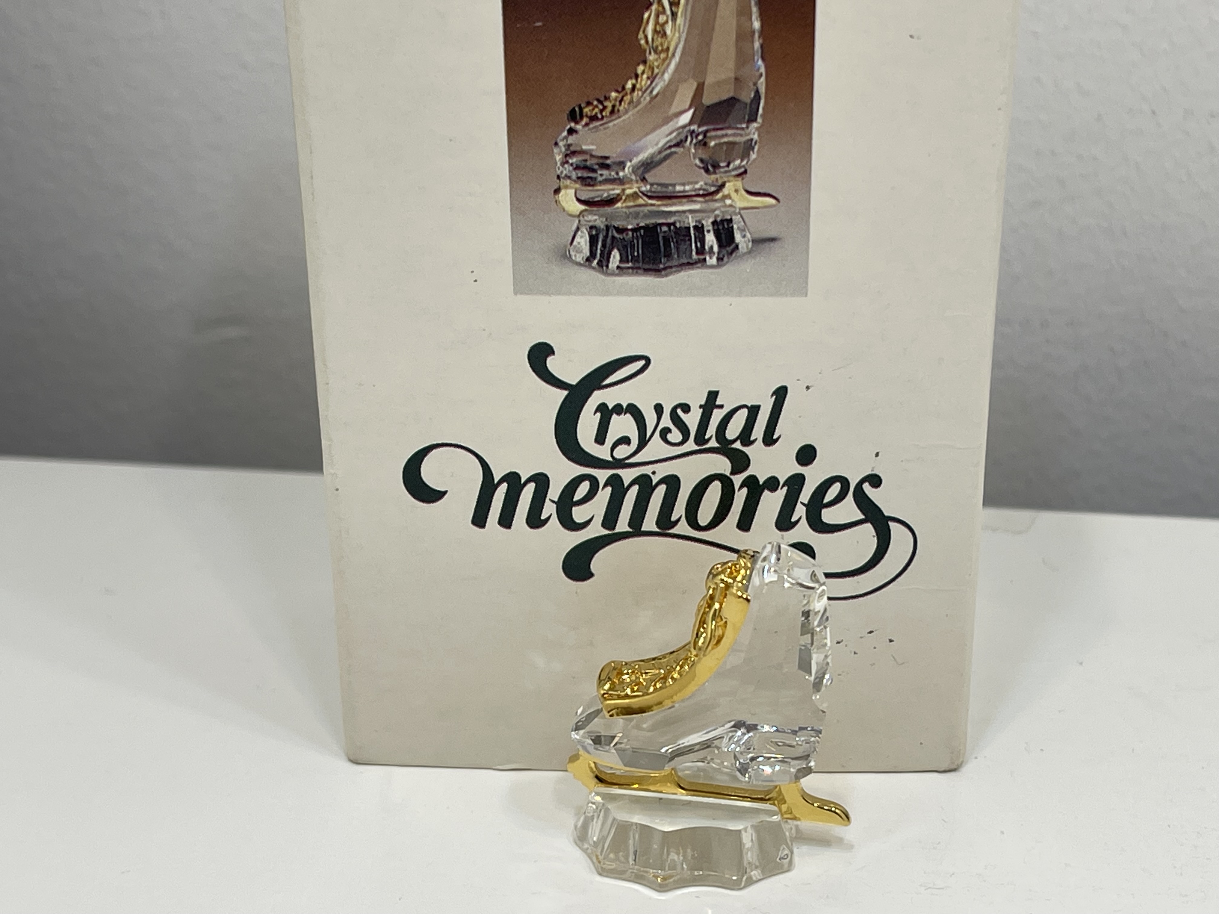 Swarovski Figur 183283 Memories Schlittschuh 3 cm. Ovp + Zertifikat Top Zustand