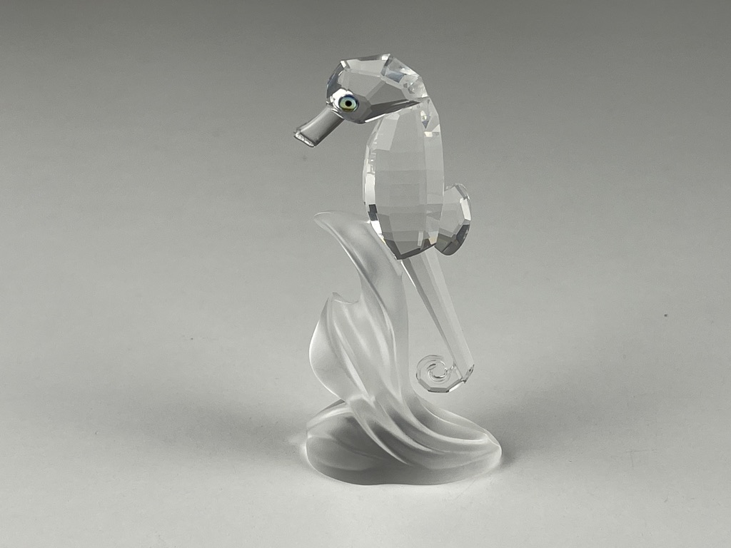 Swarovski Figur 168683 Seepferdchen 8,2 cm. Top Zustand   