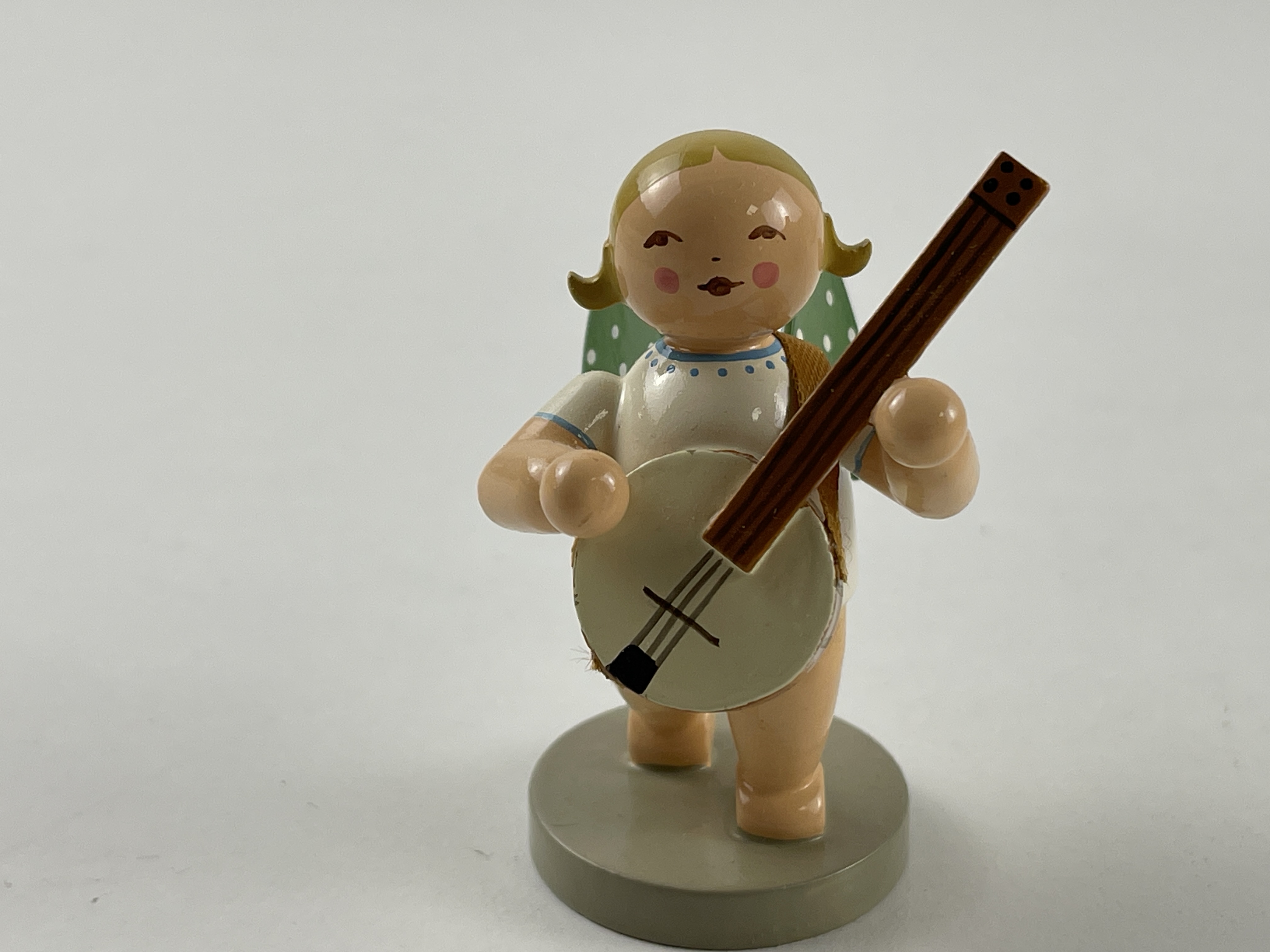Erzgebirge Wendt und Kühn Figur Engel 6 cm. Top Zustand  