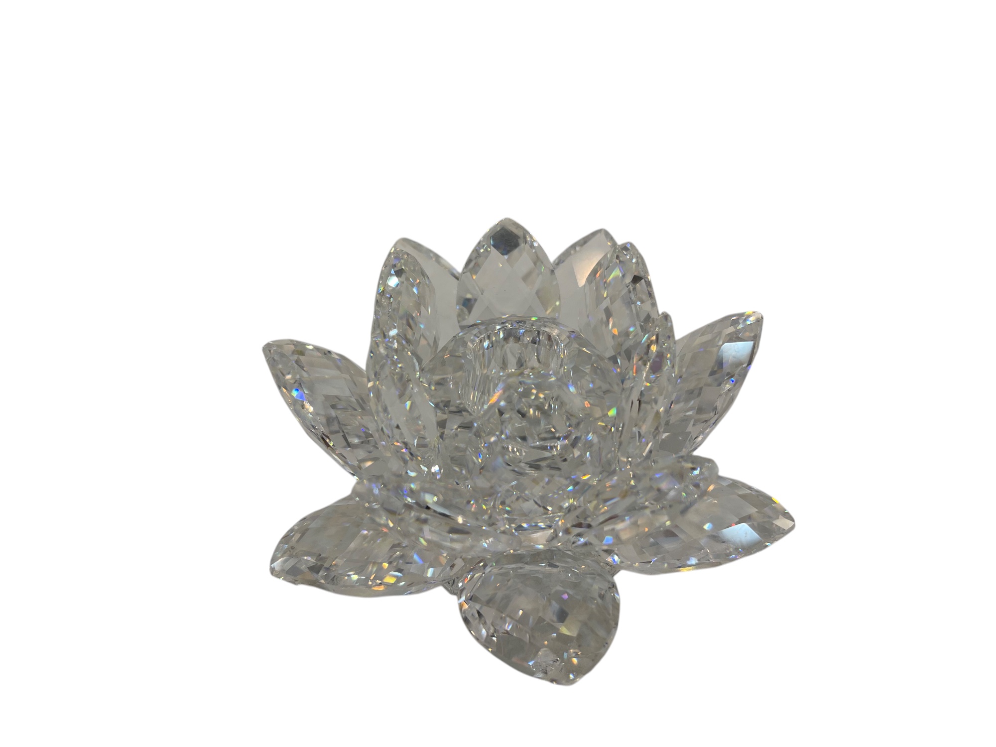 Swarovski Figur 10001 Seerose / Kerzenständer 10 cm. Top Zustand 