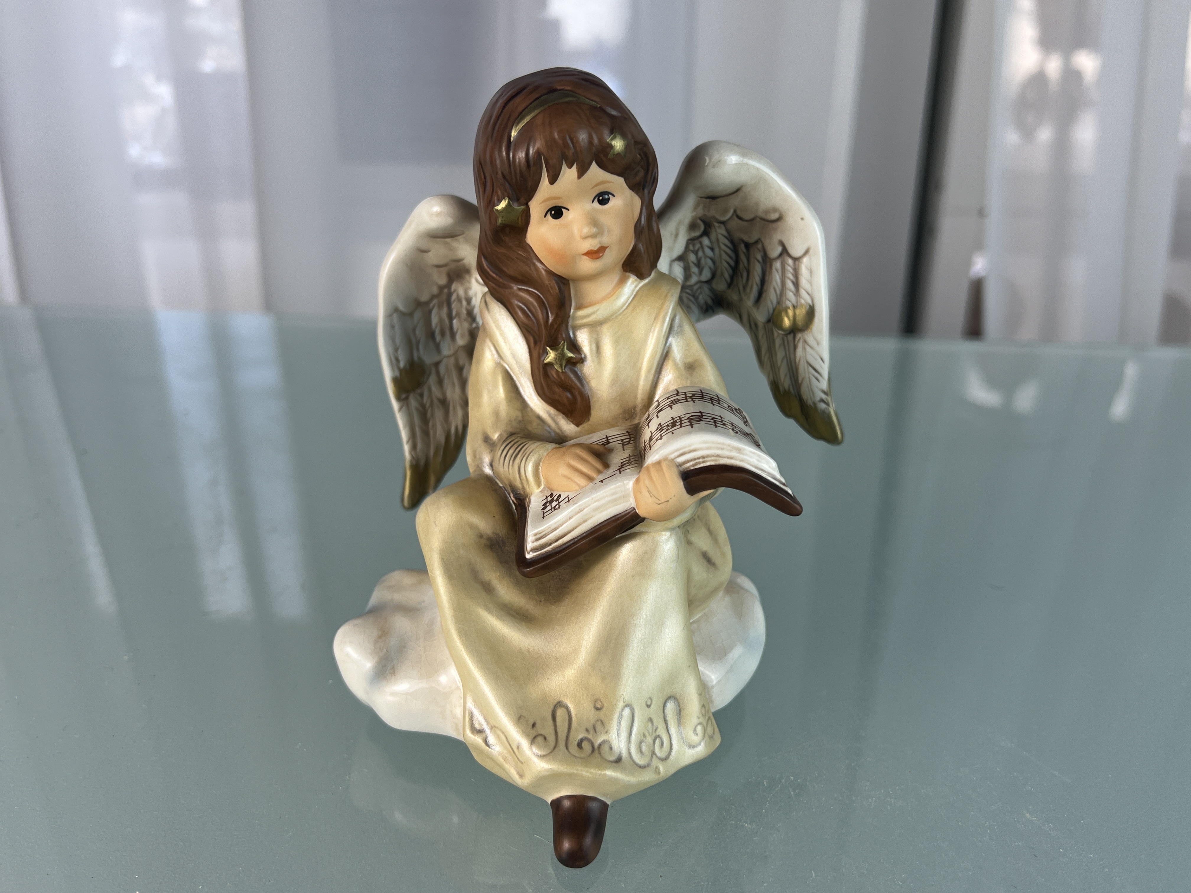 Goebel Figur Engel mit Buch 15 cm Top Zustand