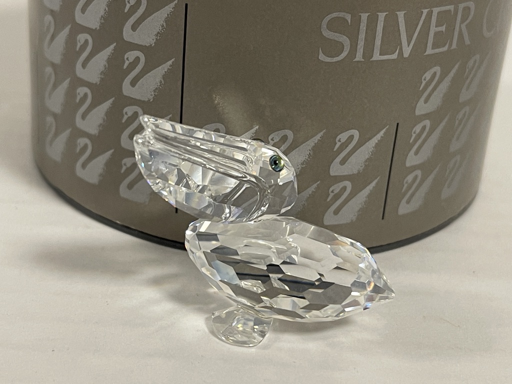Swarovski Figur 171899 Pelikan 4 cm. Mit OVP + Zertifikat. Top Zustand