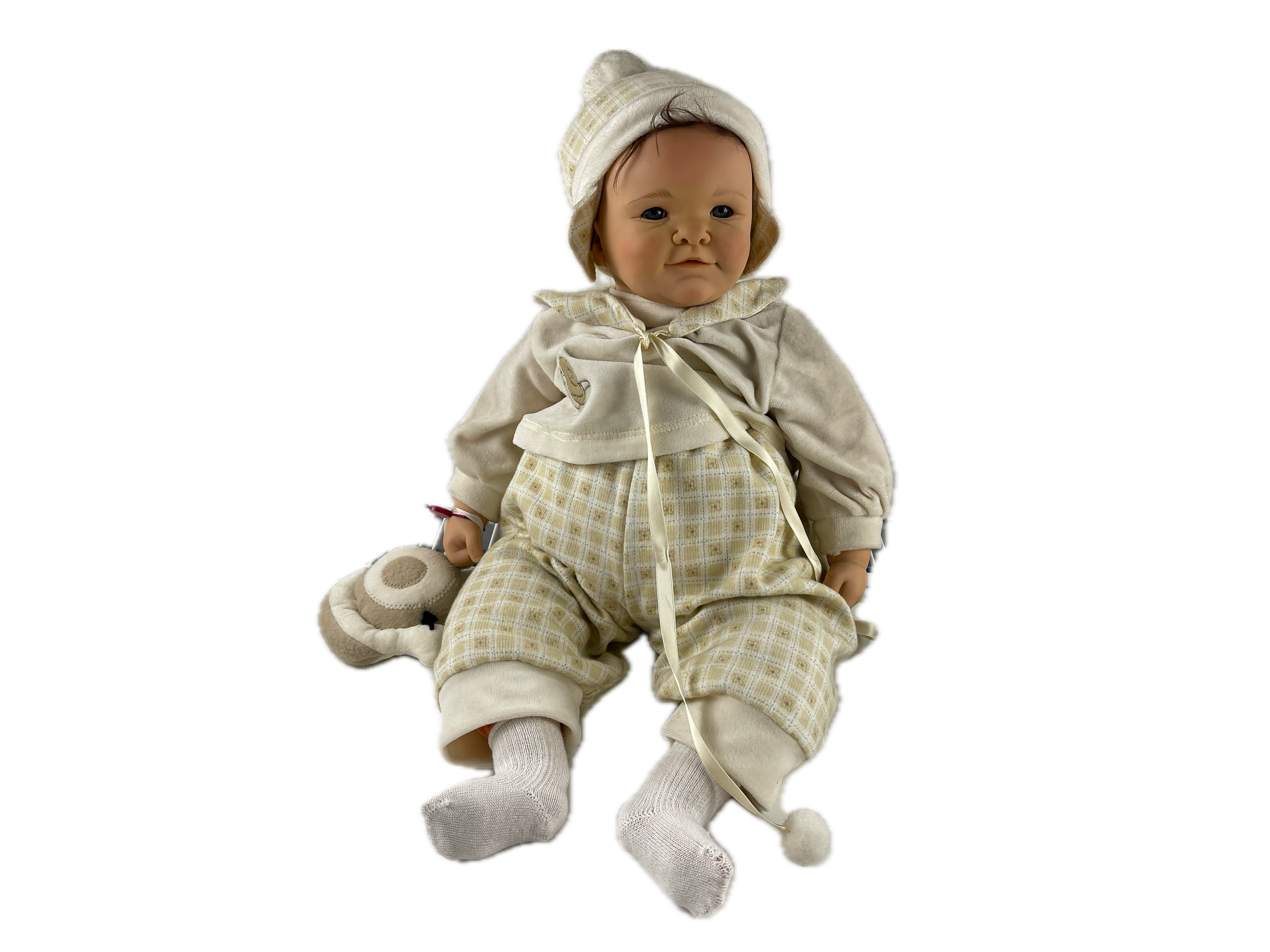 Götz Didy Jacobsen Künstlerpuppe Vinyl Puppe 45 cm. Top Zustand  