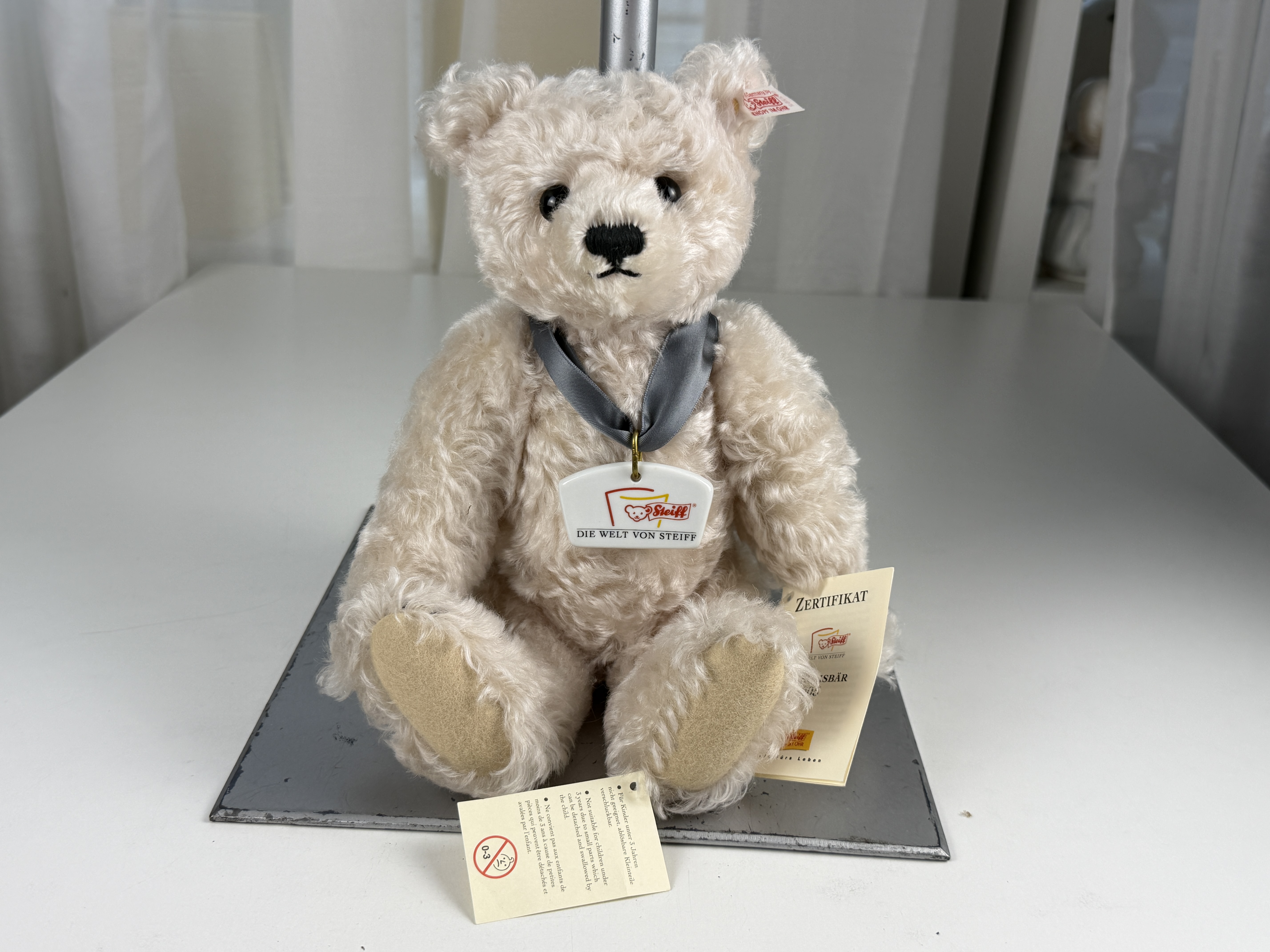 Steiff Tier 672262  Museumsbär Teddy Bär 30 cm. Top Zustand