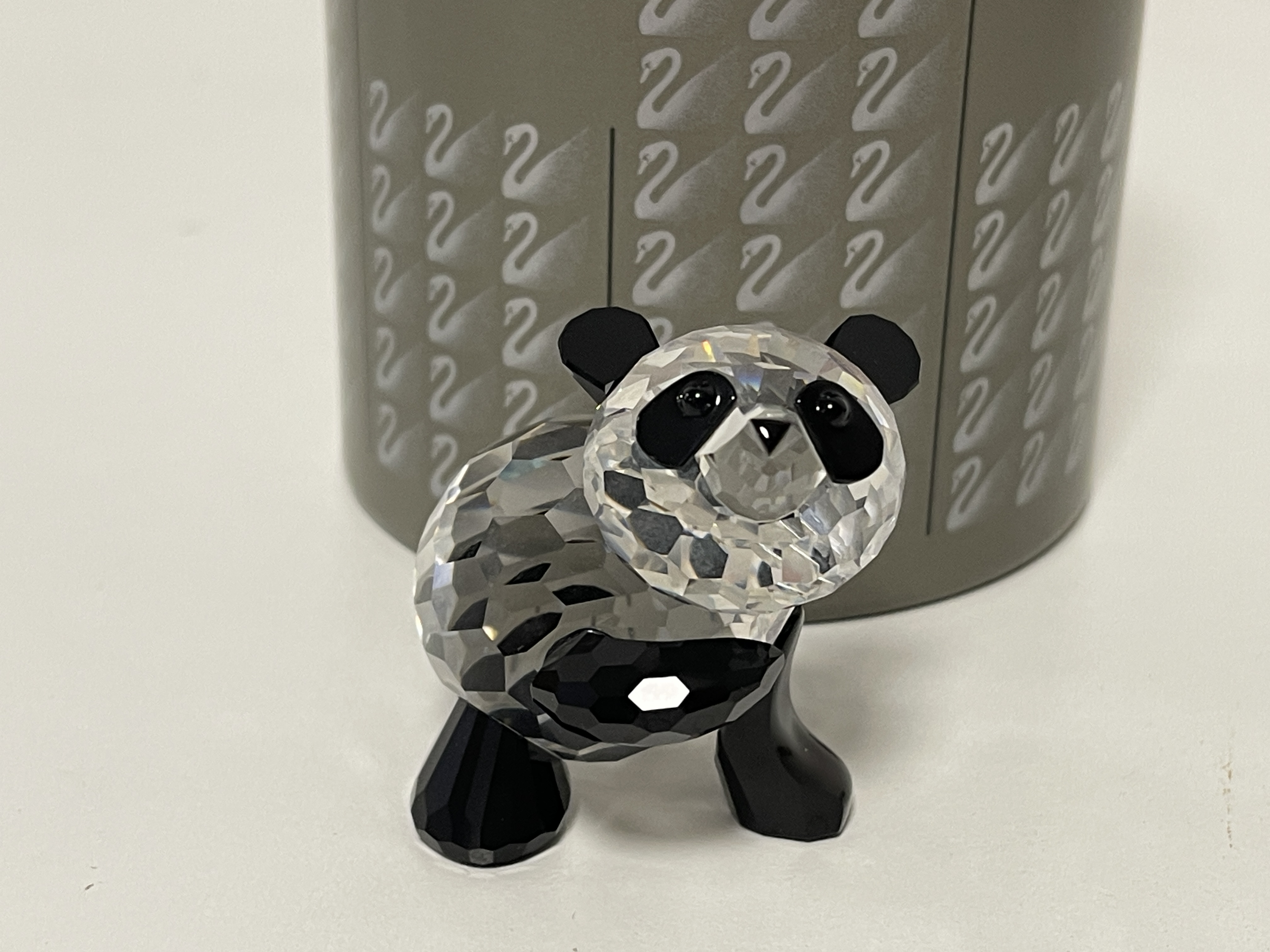 Swarovski Figur 181080 PandaBär Mutter 5 cm. Ovp & Zertifikat - Top Zustand.  