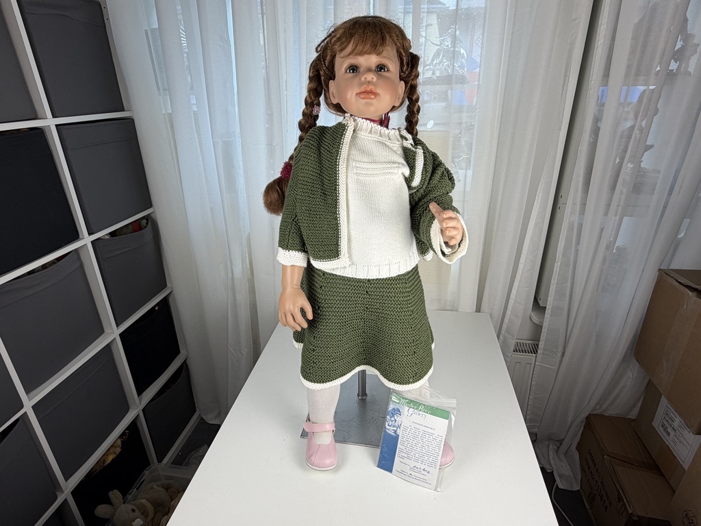 Künstlerpuppe Puppe Monika Levenig Vinyl Puppe 88 cm. Top Zustand  Künstlerpuppe Puppe Monika Levenig Vinyl Puppe 88 cm. Top Zustand