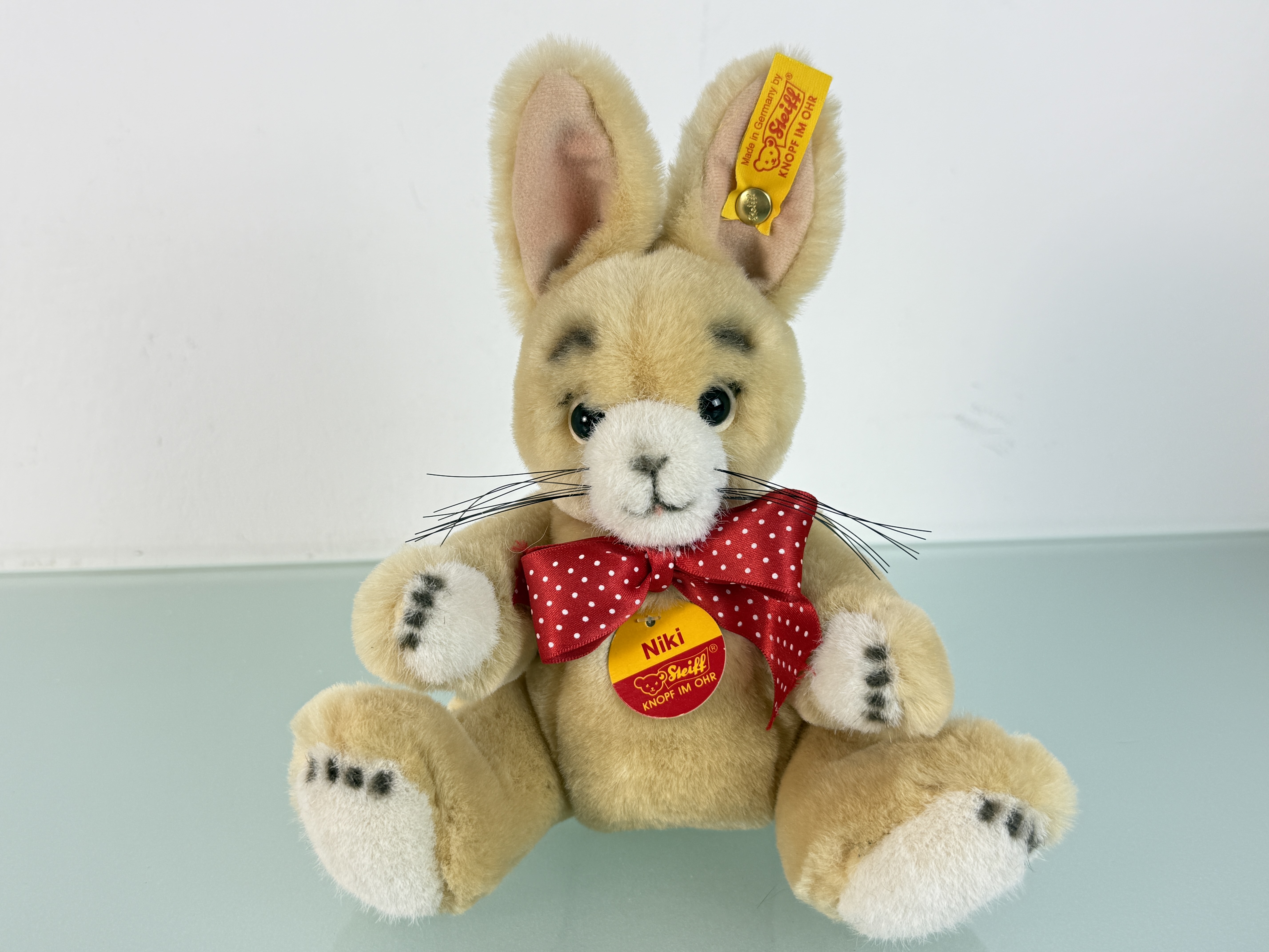 Steiff Tier 087141 Hase 27 cm - Top Zustand    