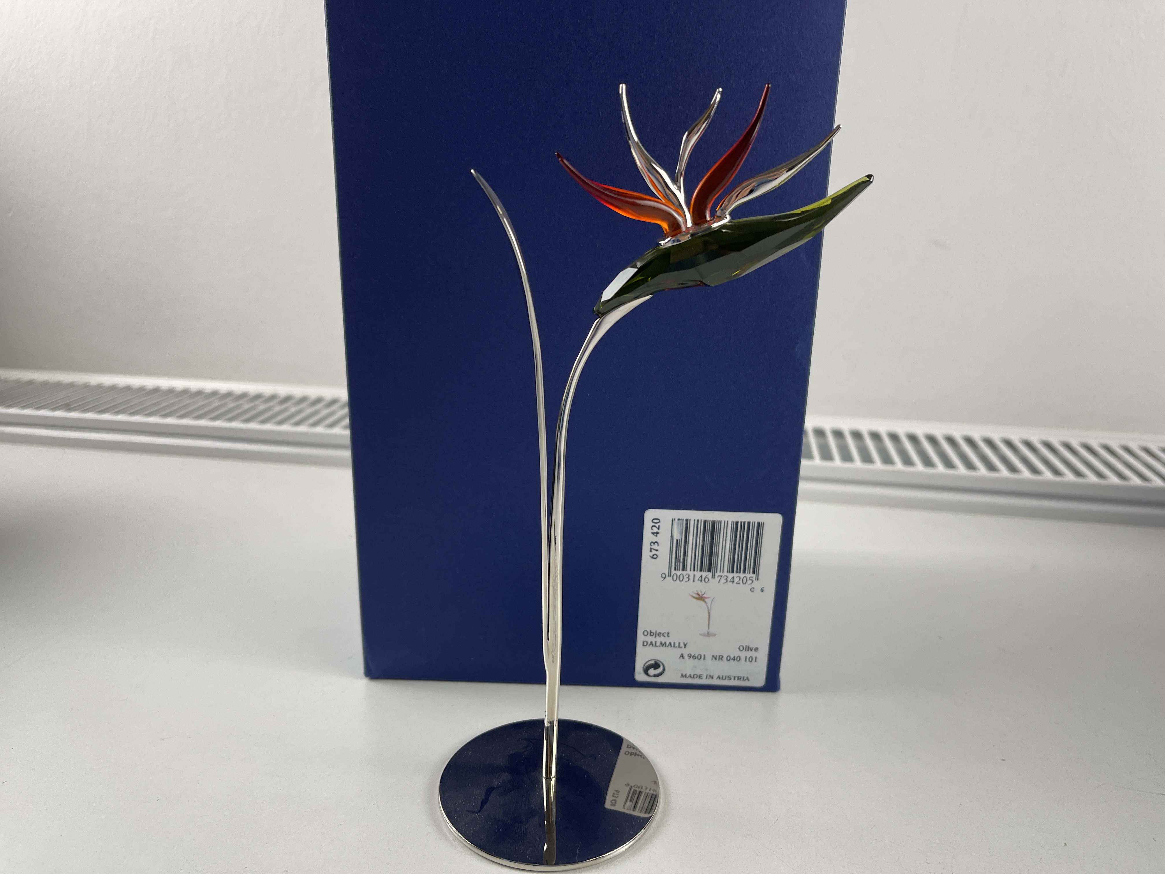 Swarovski Figur 673420 Paradise Blume Dalmally Tropic Sun 19 cm. Ovp & Zertifikat 
