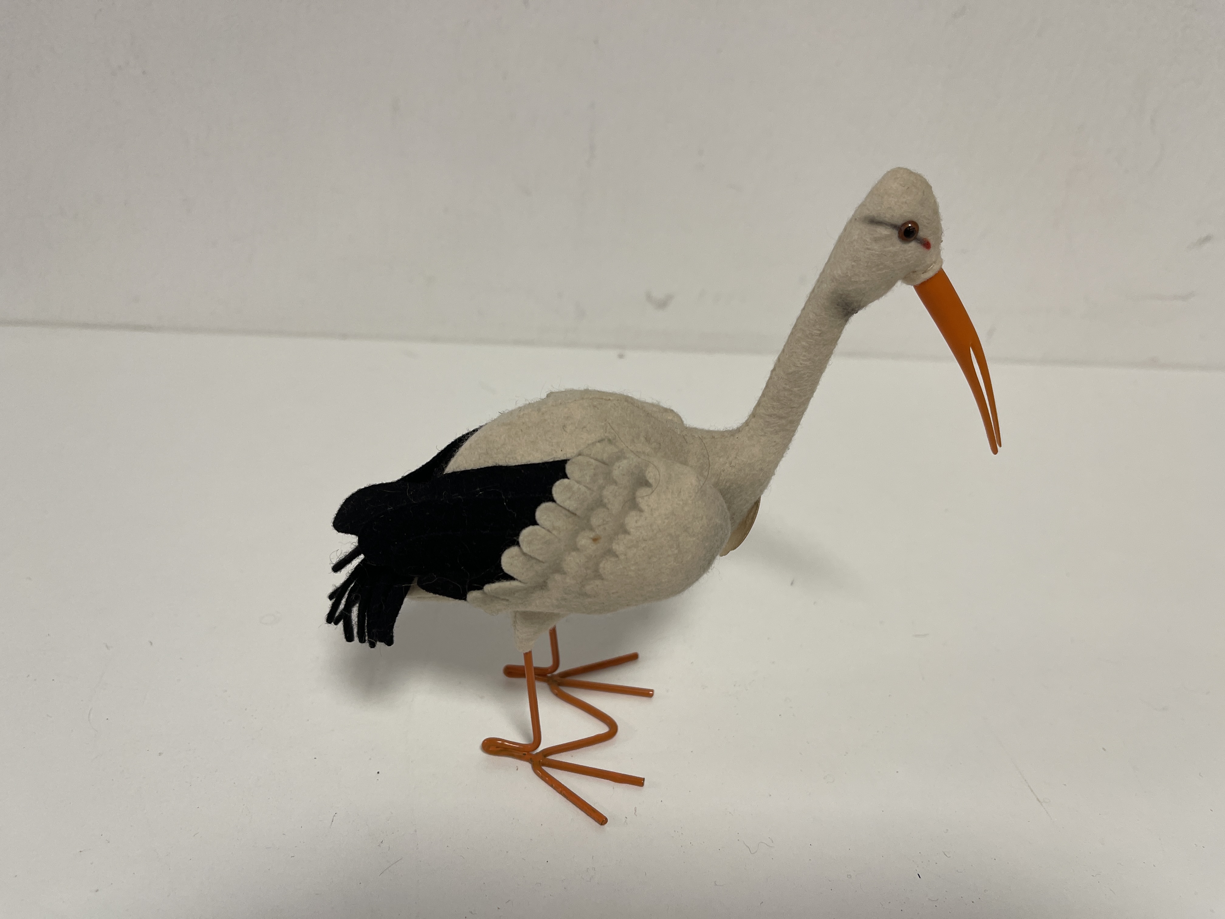 Steiff Tier Storch 16 cm. Zustand  siehe Fotos 