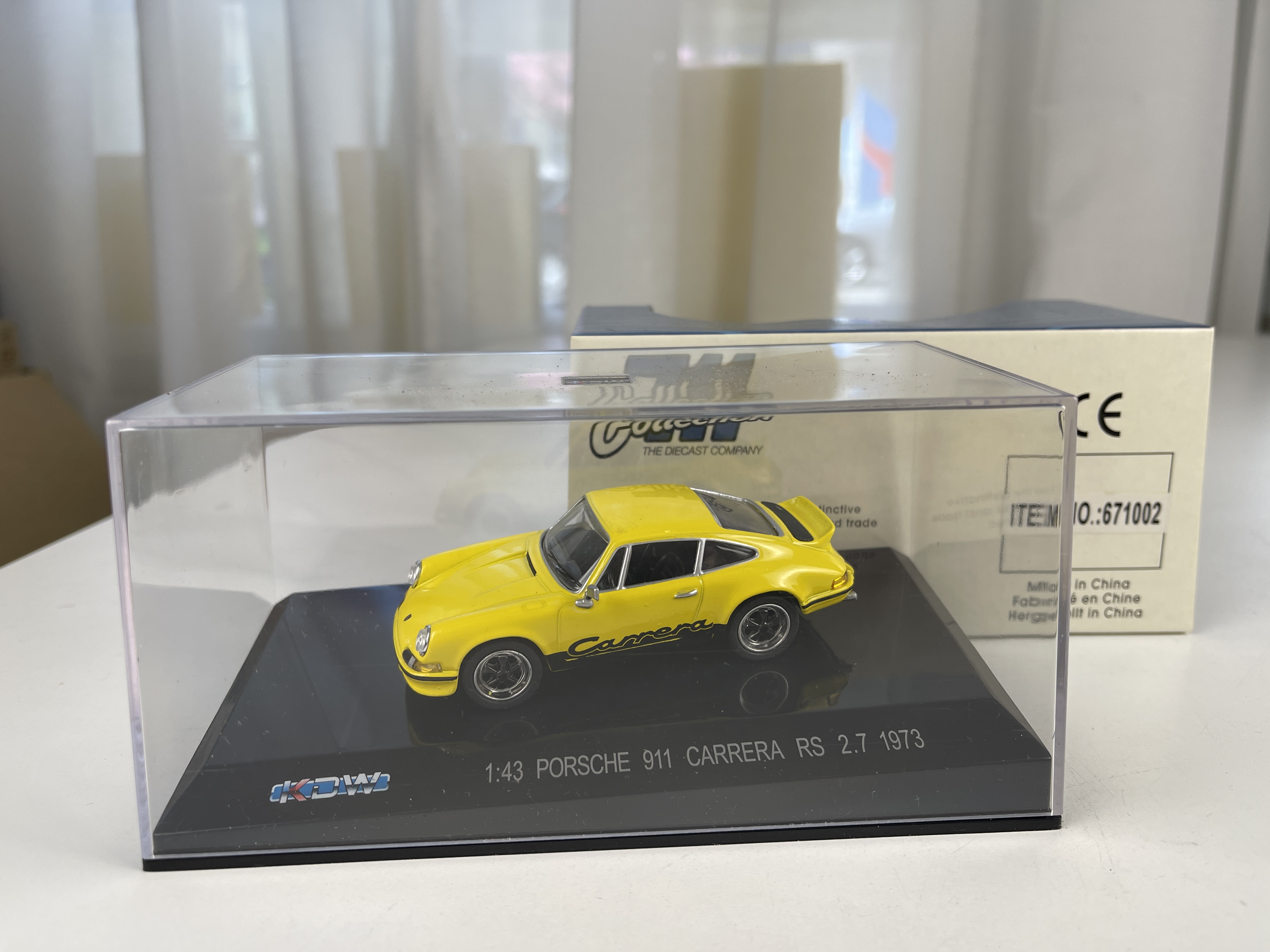 Modellauto Porsche 911 Carrera RS  - 1:43 - Top Zustand