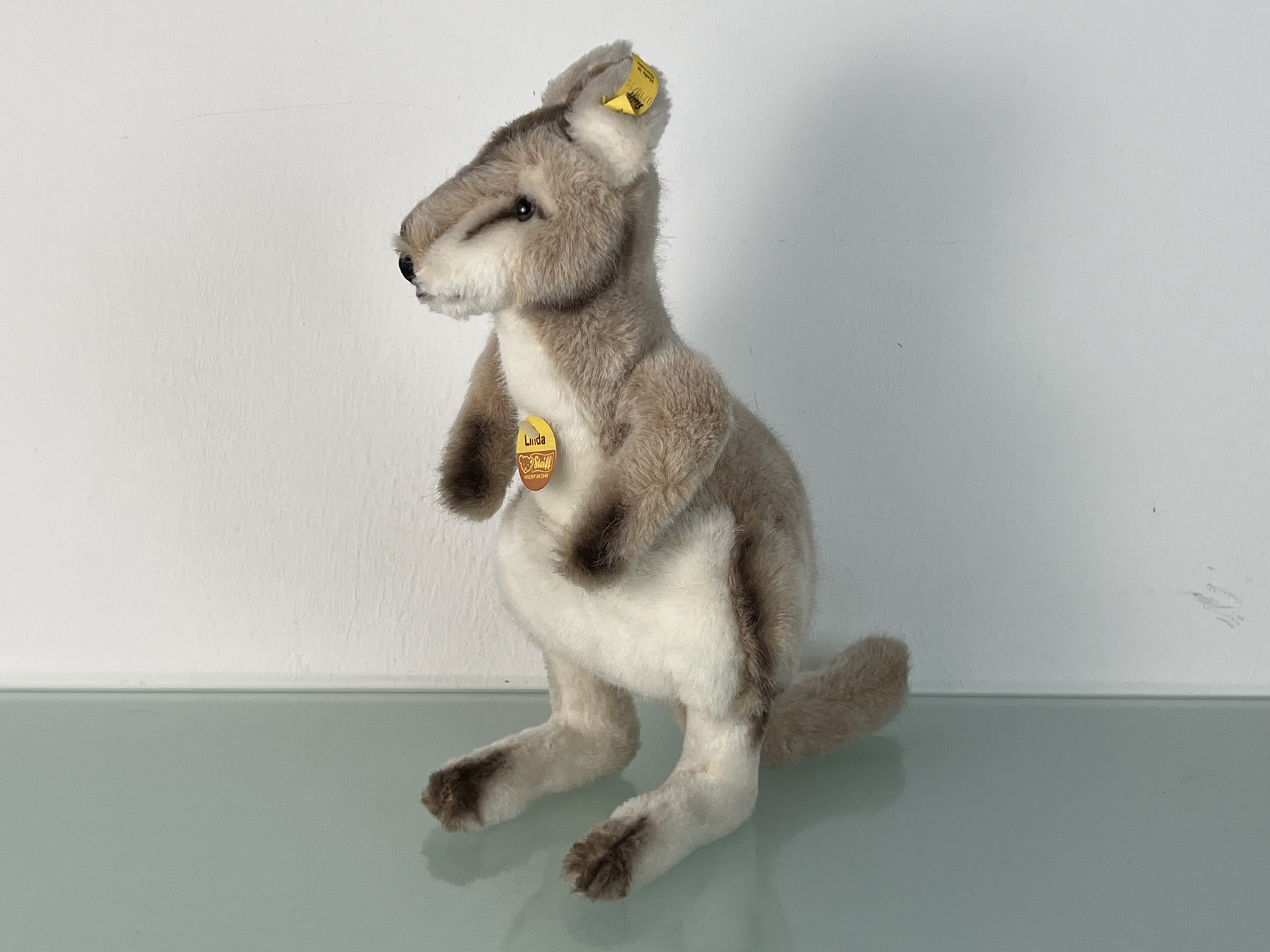 Steiff Tier 0710/35 Linda Känguru 35 cm. Top Zustand