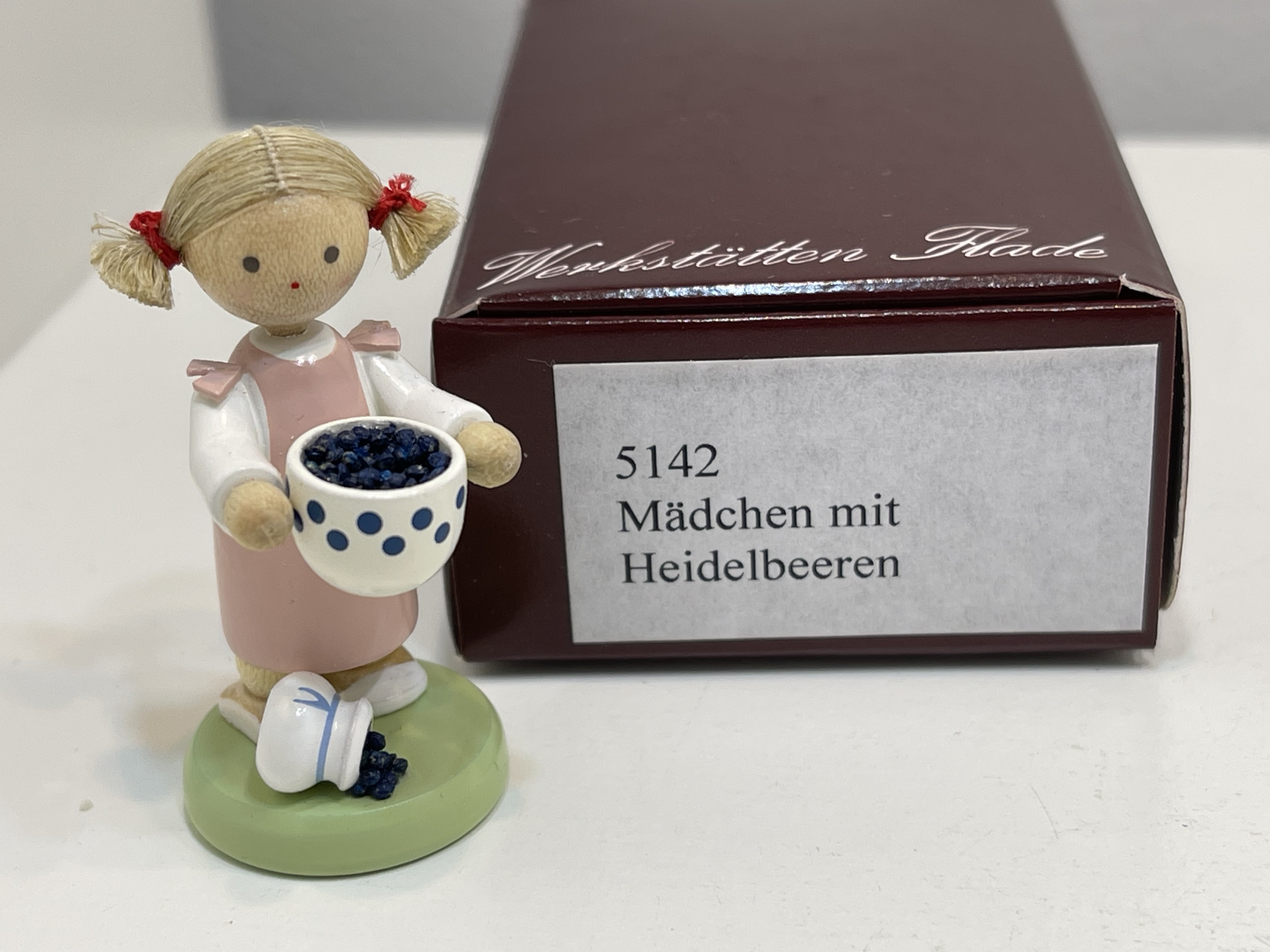 Erzgebirge Flade Figur 4,5 cm - Top Zustand          