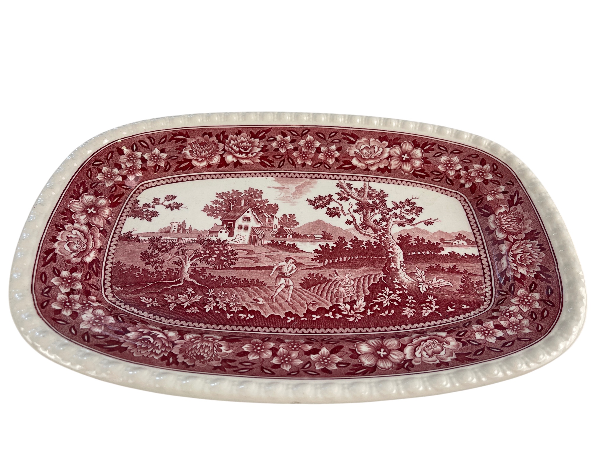 Villeroy & Boch Porzellan Rusticana Servierplatte 30 x 20 cm - Guter Zustand   